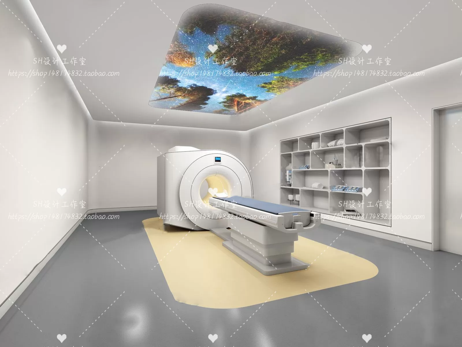 HOSPITAL 3D SCENES – VRAY RENDER – 035