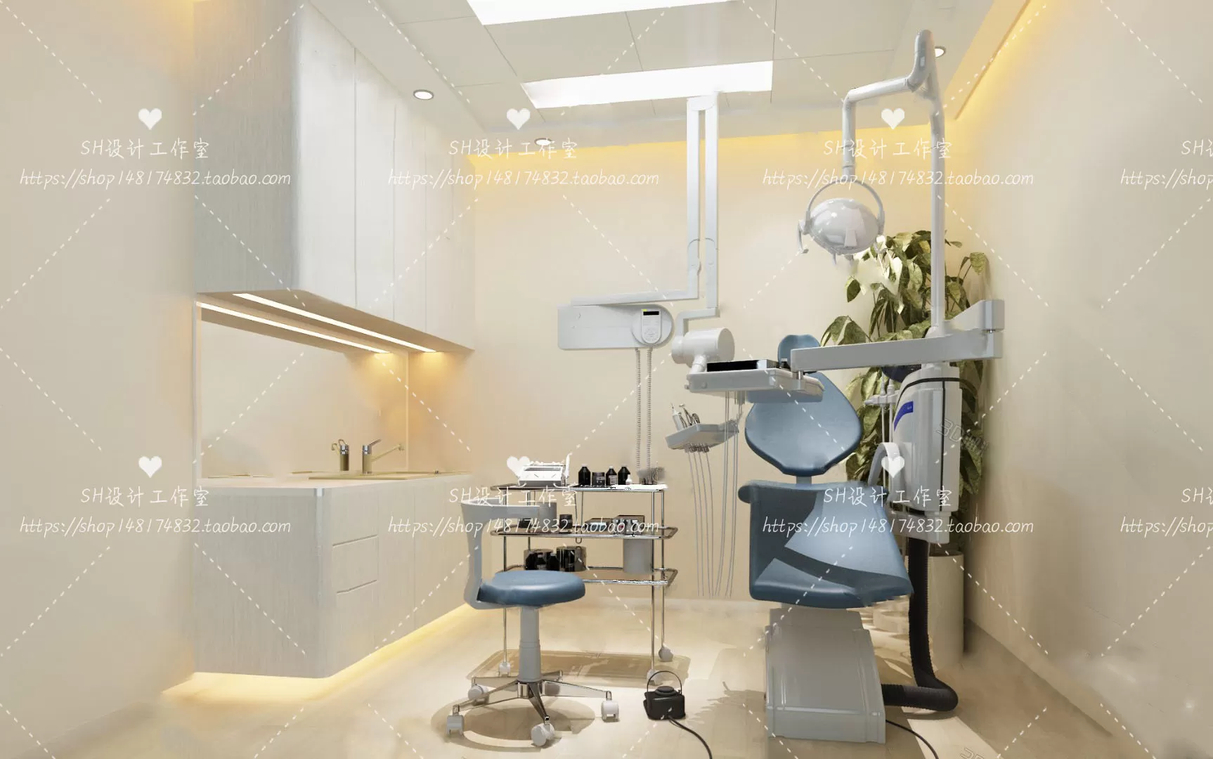 HOSPITAL 3D SCENES – VRAY RENDER – 040