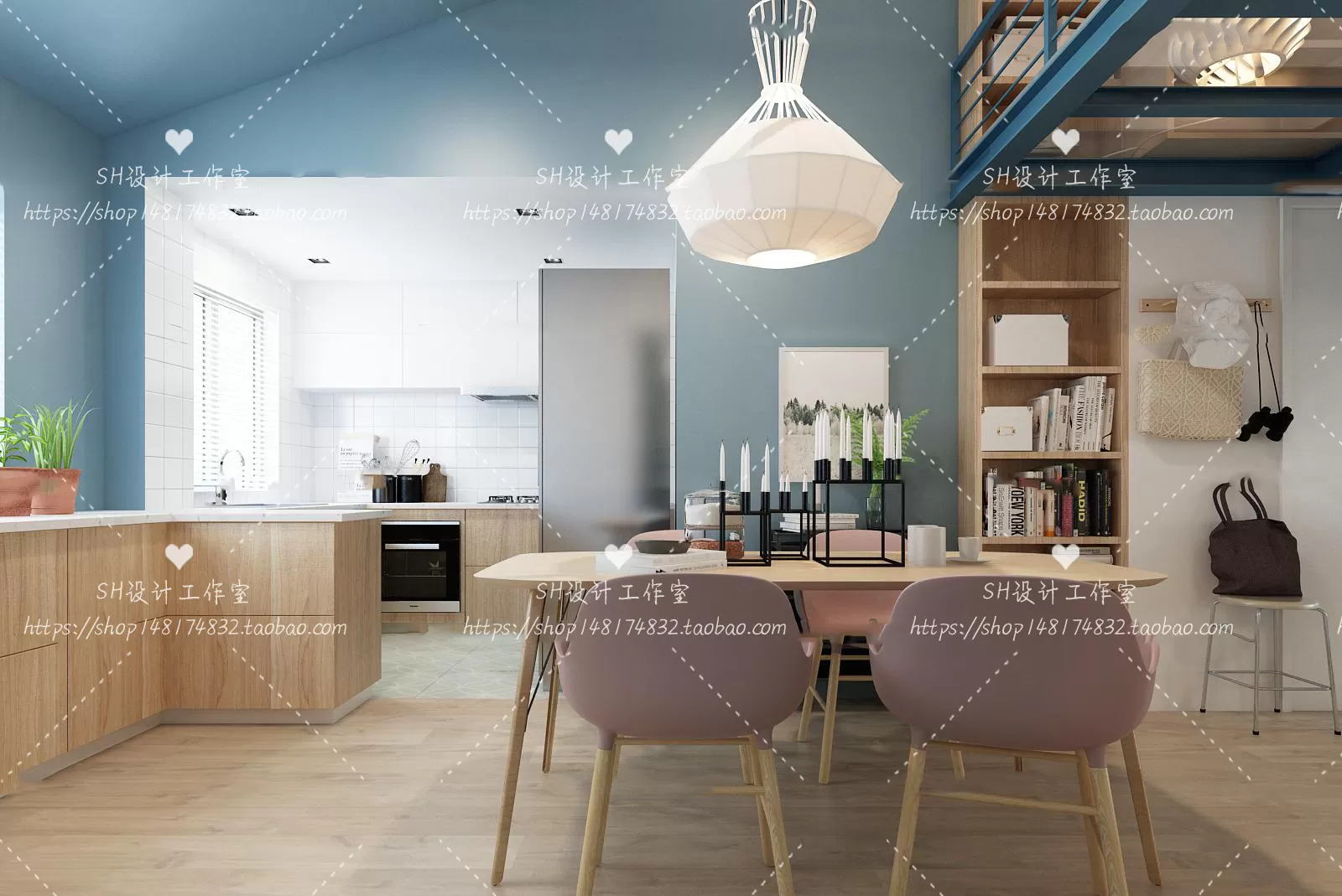 KITCHEN 3D SCENES – VRAY RENDER – 20