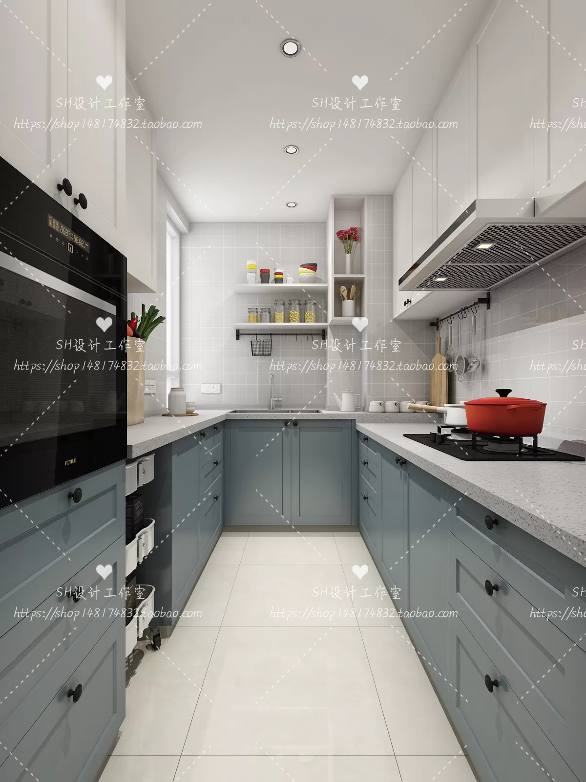 KITCHEN 3D SCENES – VRAY RENDER – 31