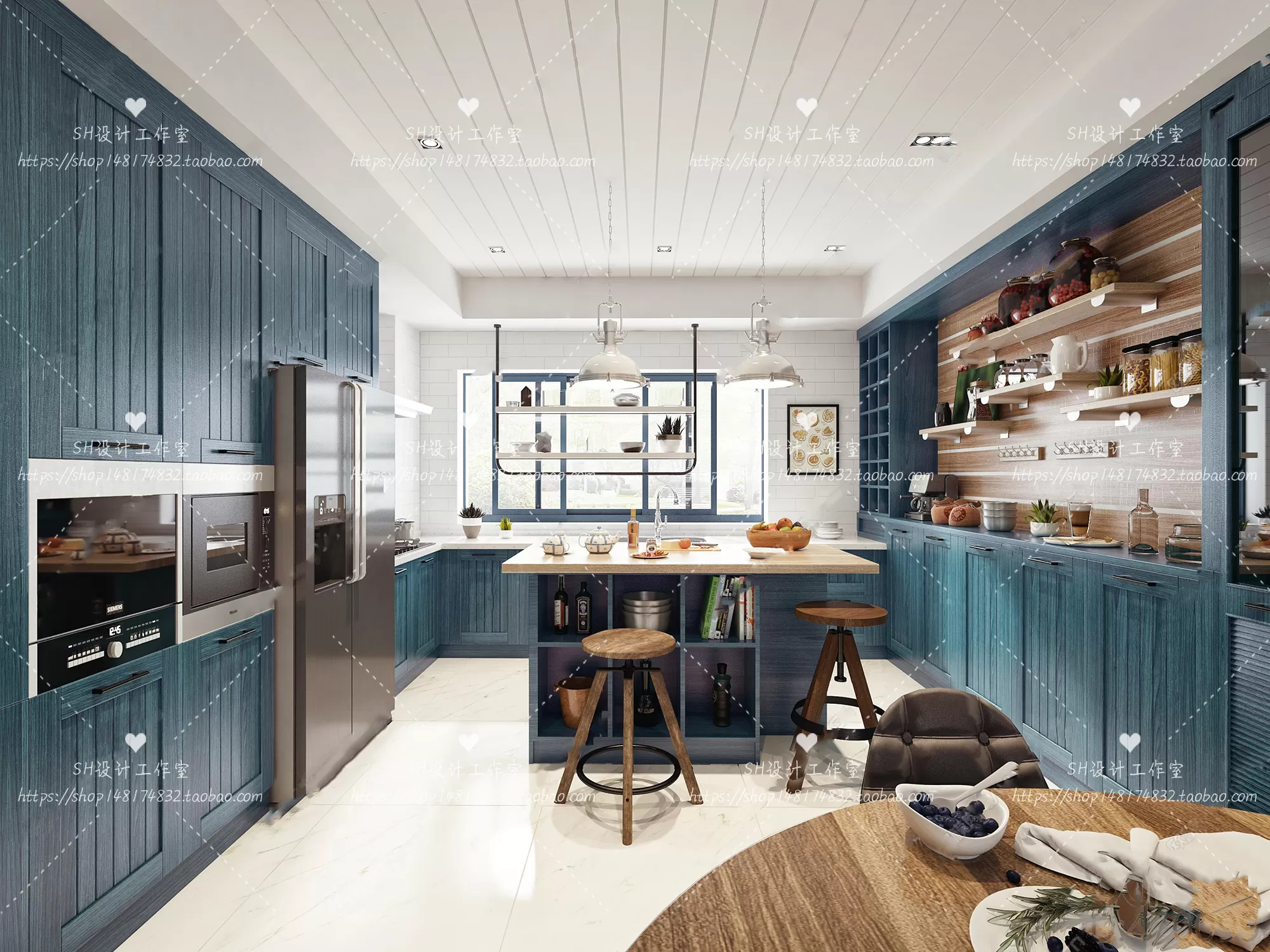 KITCHEN 3D SCENES – VRAY RENDER – 42