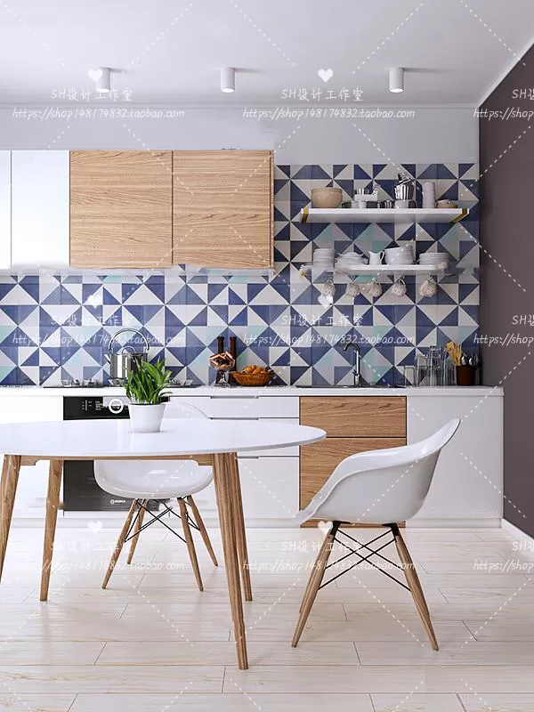 KITCHEN 3D SCENES – VRAY RENDER – 47