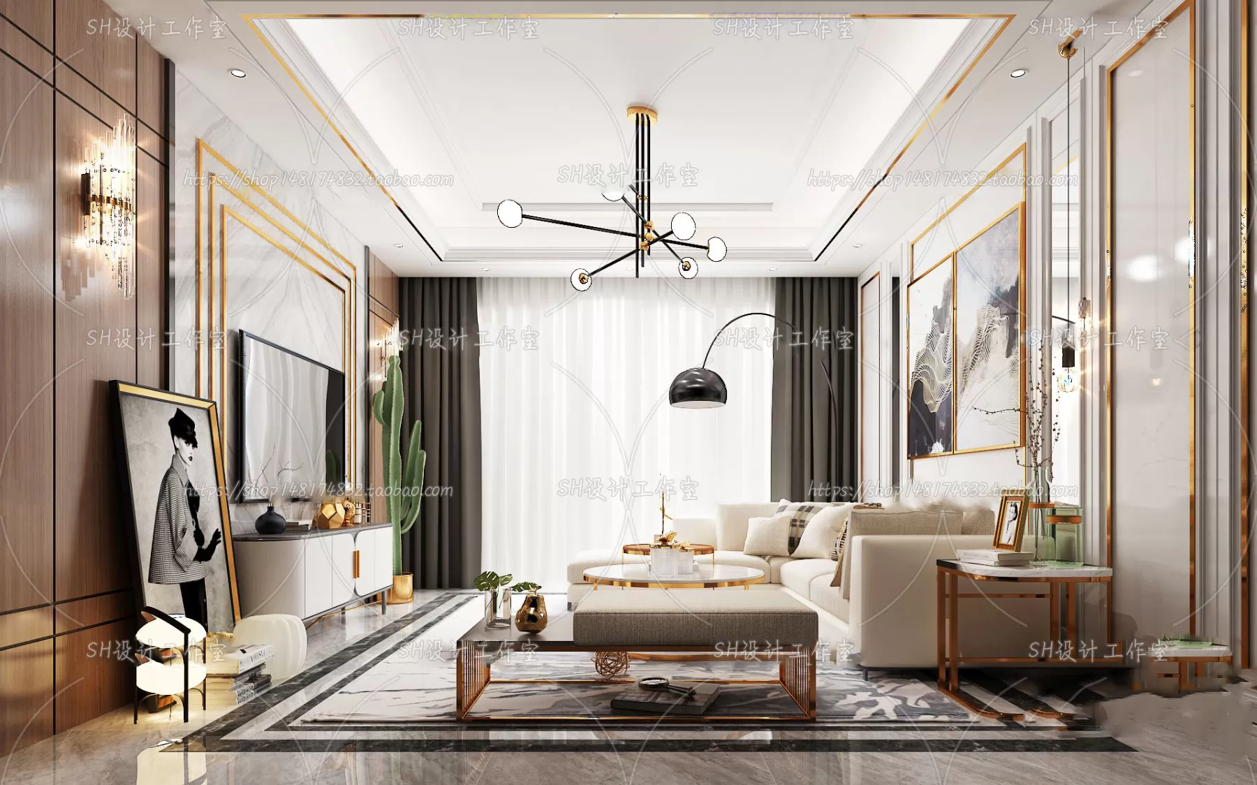 LIVING ROOM 3D SCENES – VRAY RENDER – 201 LIVING ROOM 3D SCENES – VRAY RENDER – 201