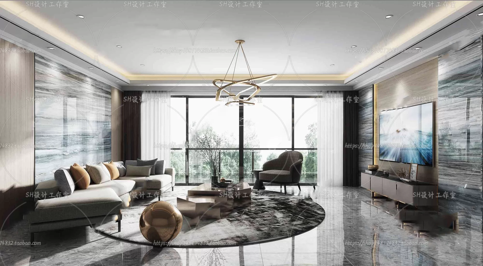 LIVING ROOM 3D SCENES – VRAY RENDER – 213 LIVING ROOM 3D SCENES – VRAY RENDER – 213