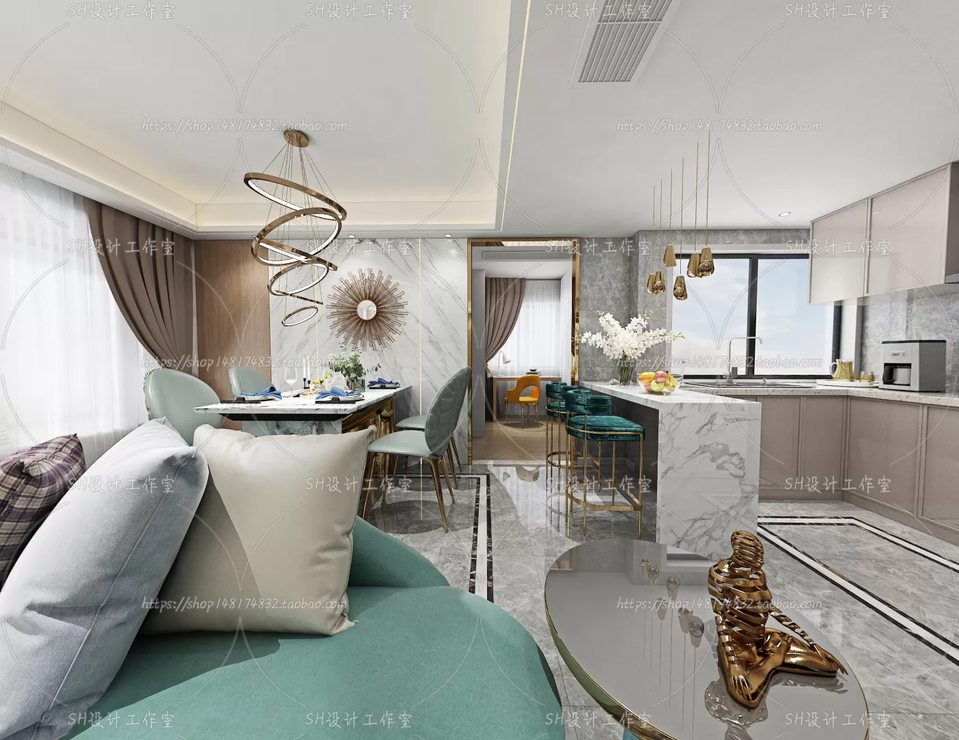 LIVING ROOM 3D SCENES – VRAY RENDER – 216 LIVING ROOM 3D SCENES – VRAY RENDER – 216