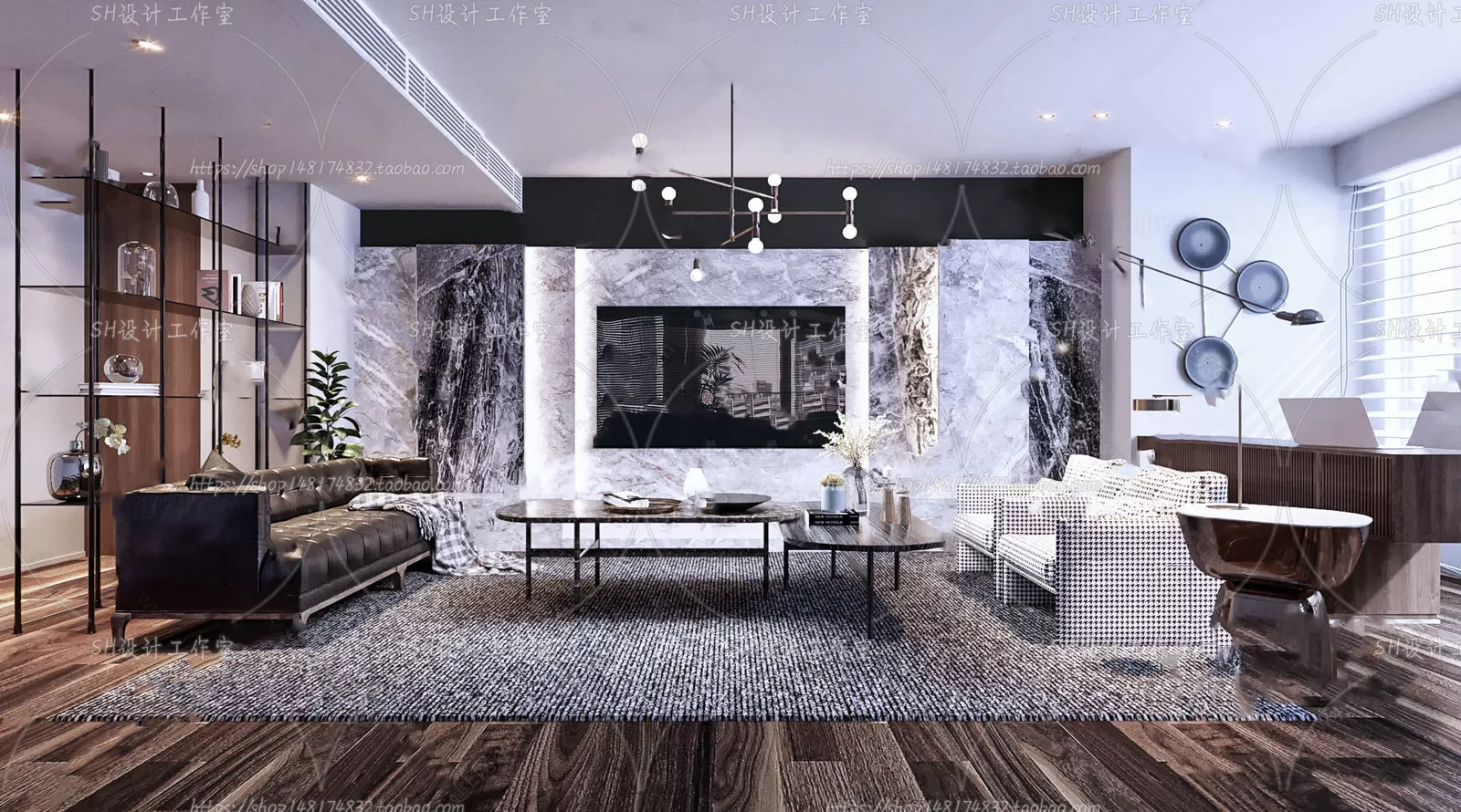 LIVING ROOM 3D SCENES – VRAY RENDER – 291 LIVING ROOM 3D SCENES – VRAY RENDER – 291