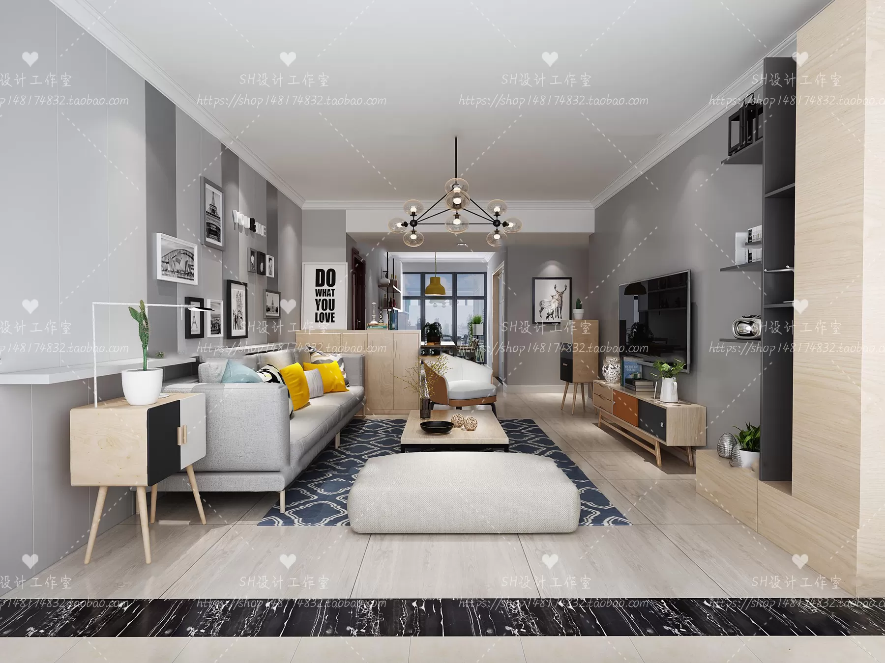 LIVING ROOM 3D SCENES – VRAY RENDER – 497 LIVING ROOM 3D SCENES – VRAY RENDER – 497
