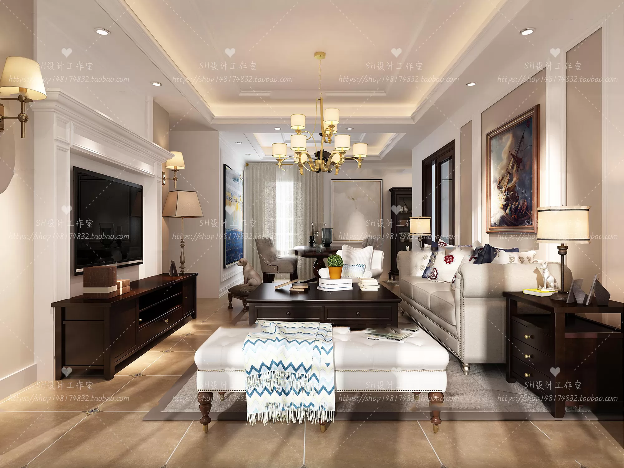 LIVING ROOM 3D SCENES – VRAY RENDER – 565 LIVING ROOM 3D SCENES – VRAY RENDER – 565