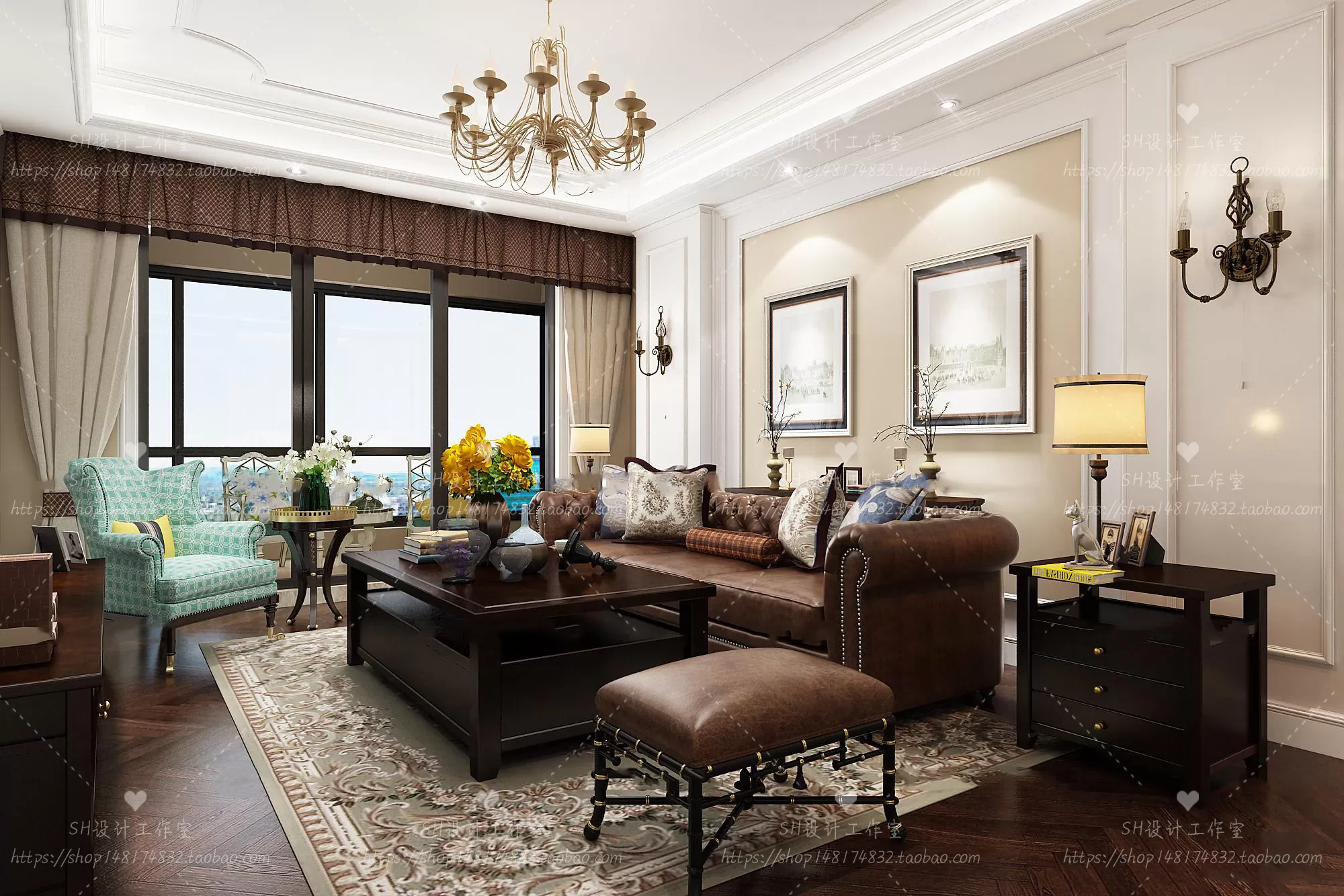 LIVING ROOM 3D SCENES – VRAY RENDER – 608 LIVING ROOM 3D SCENES – VRAY RENDER – 608