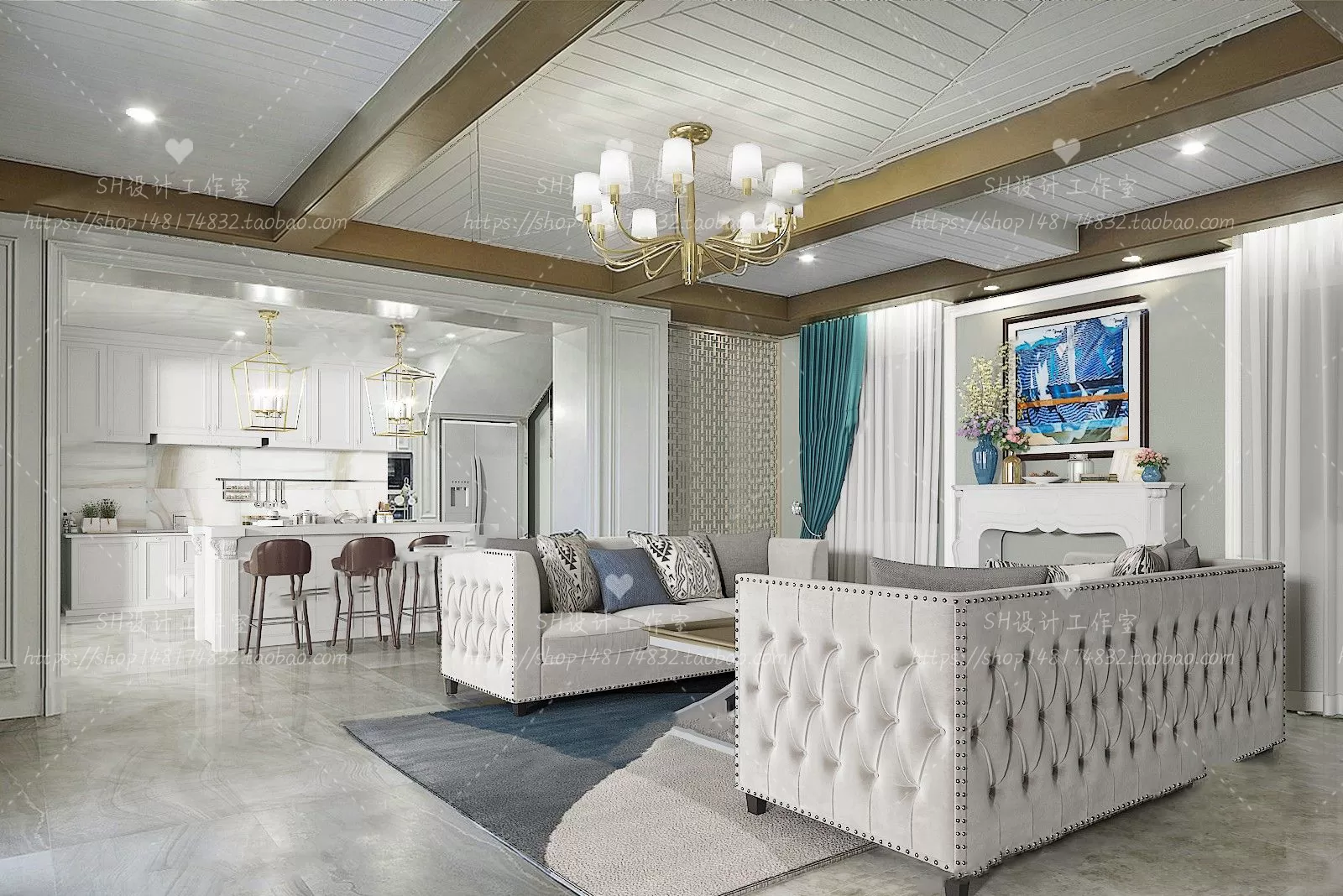 LIVING ROOM 3D SCENES – VRAY RENDER – 621 LIVING ROOM 3D SCENES – VRAY RENDER – 621