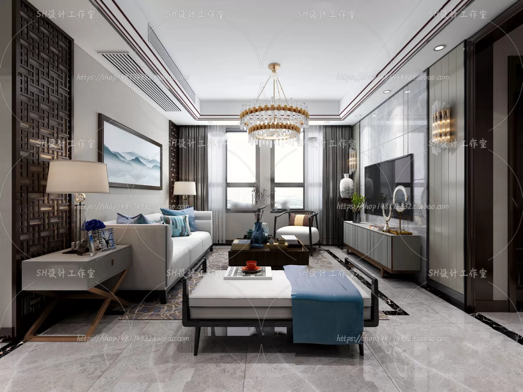 LIVING ROOM 3D SCENES – VRAY RENDER – 647 LIVING ROOM 3D SCENES – VRAY RENDER – 647