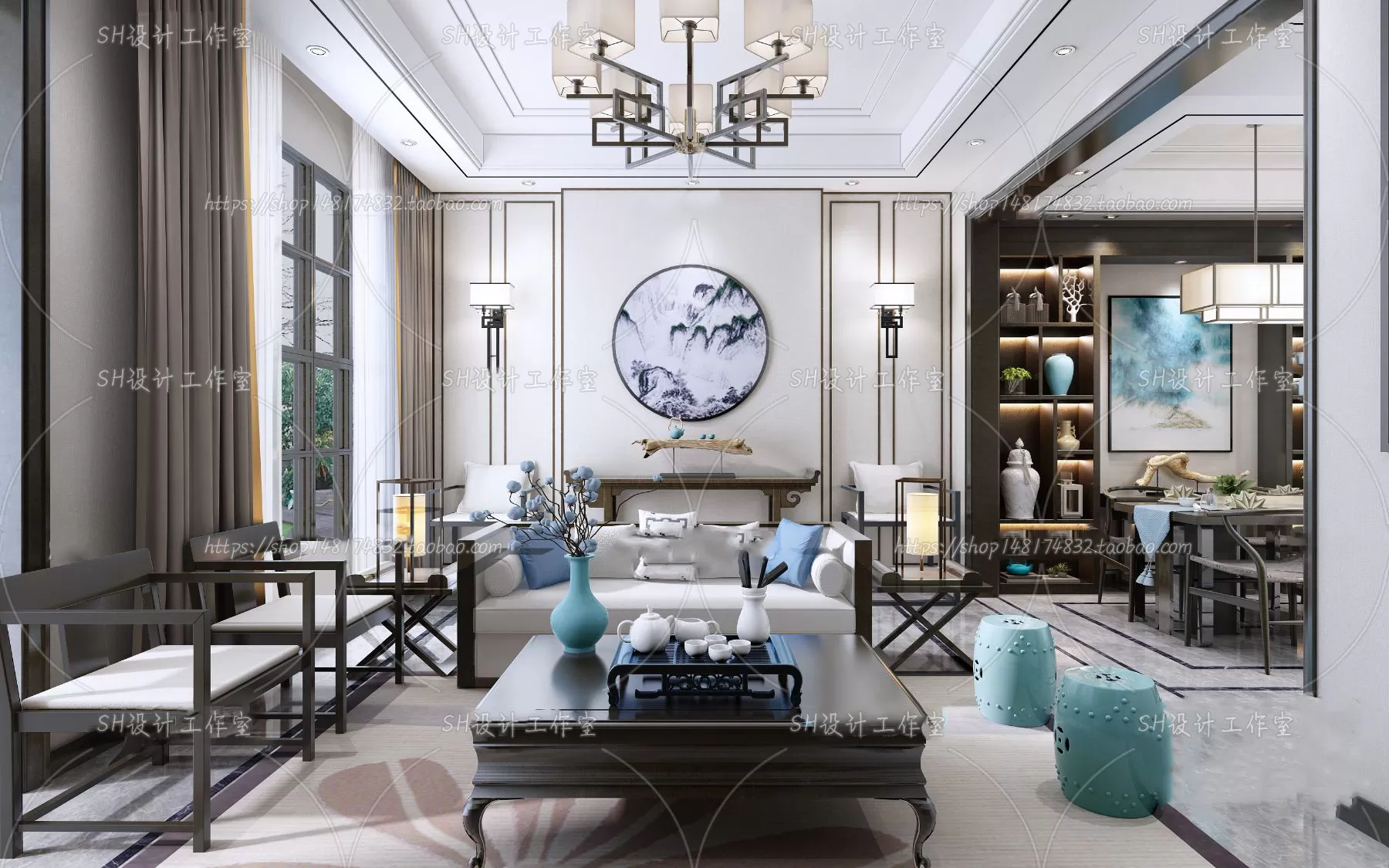 LIVING ROOM 3D SCENES – VRAY RENDER – 664 LIVING ROOM 3D SCENES – VRAY RENDER – 664