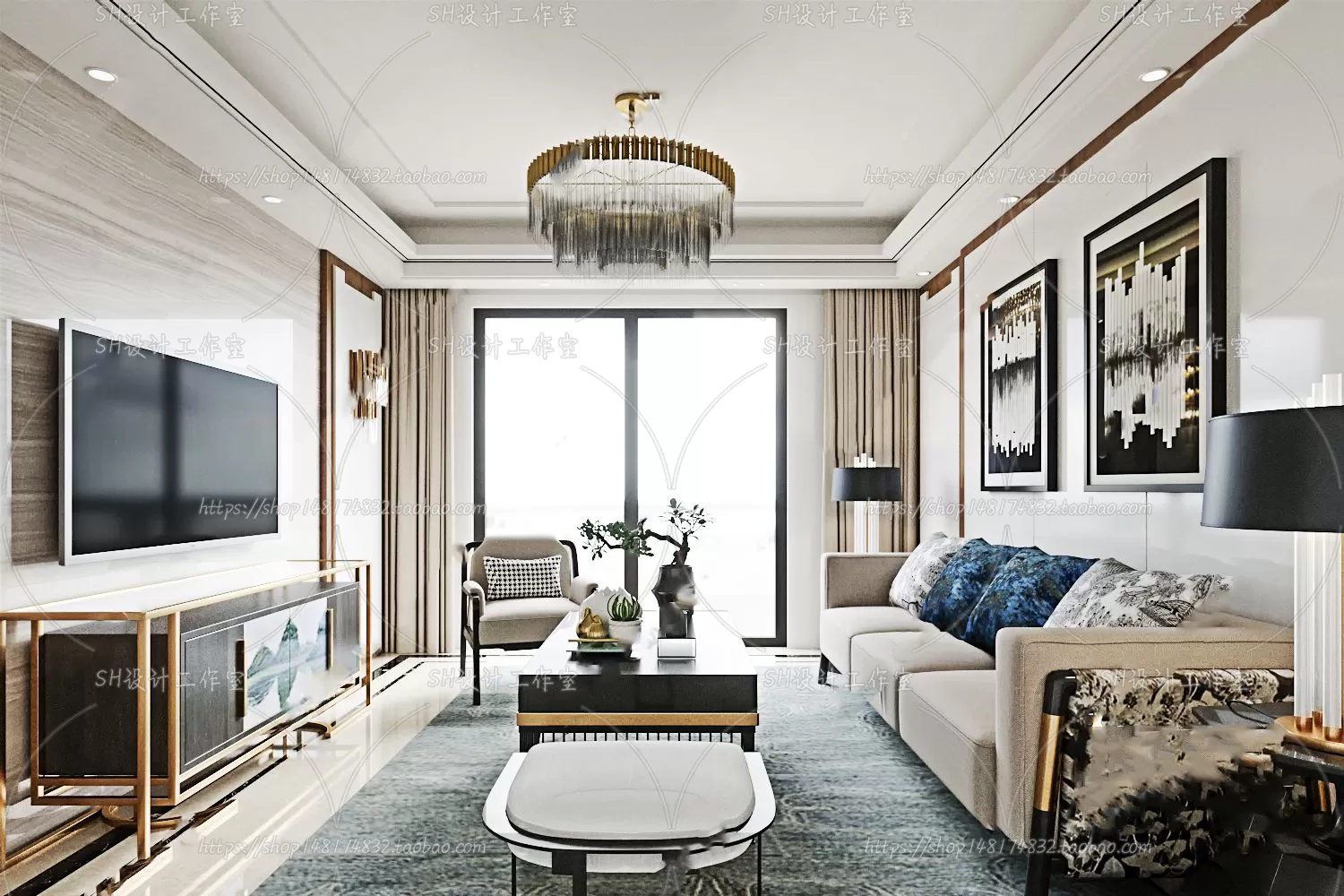 LIVING ROOM 3D SCENES – VRAY RENDER – 679 LIVING ROOM 3D SCENES – VRAY RENDER – 679