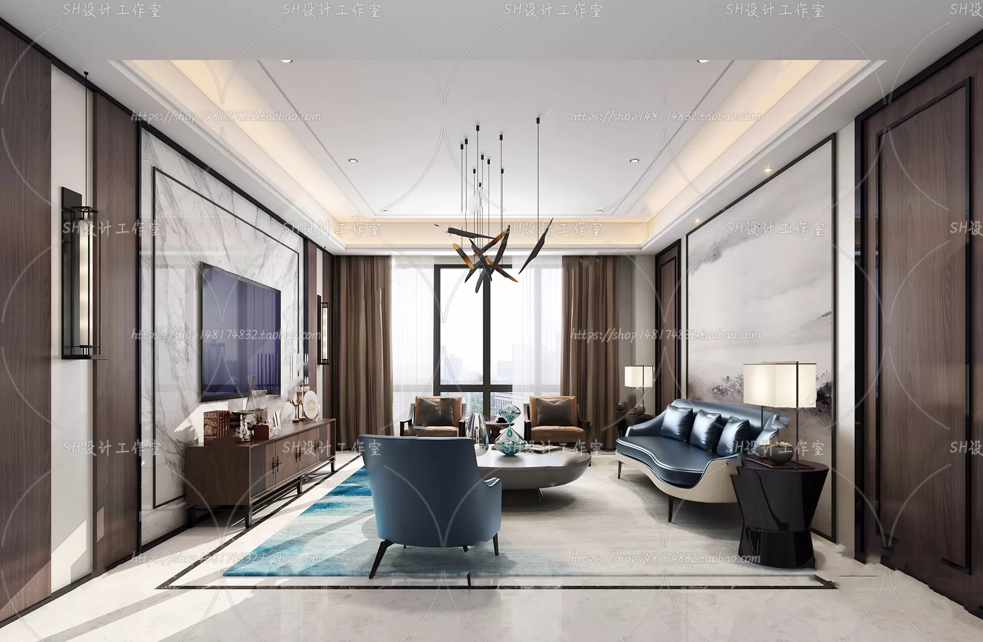 LIVING ROOM 3D SCENES – VRAY RENDER – 707 LIVING ROOM 3D SCENES – VRAY RENDER – 707