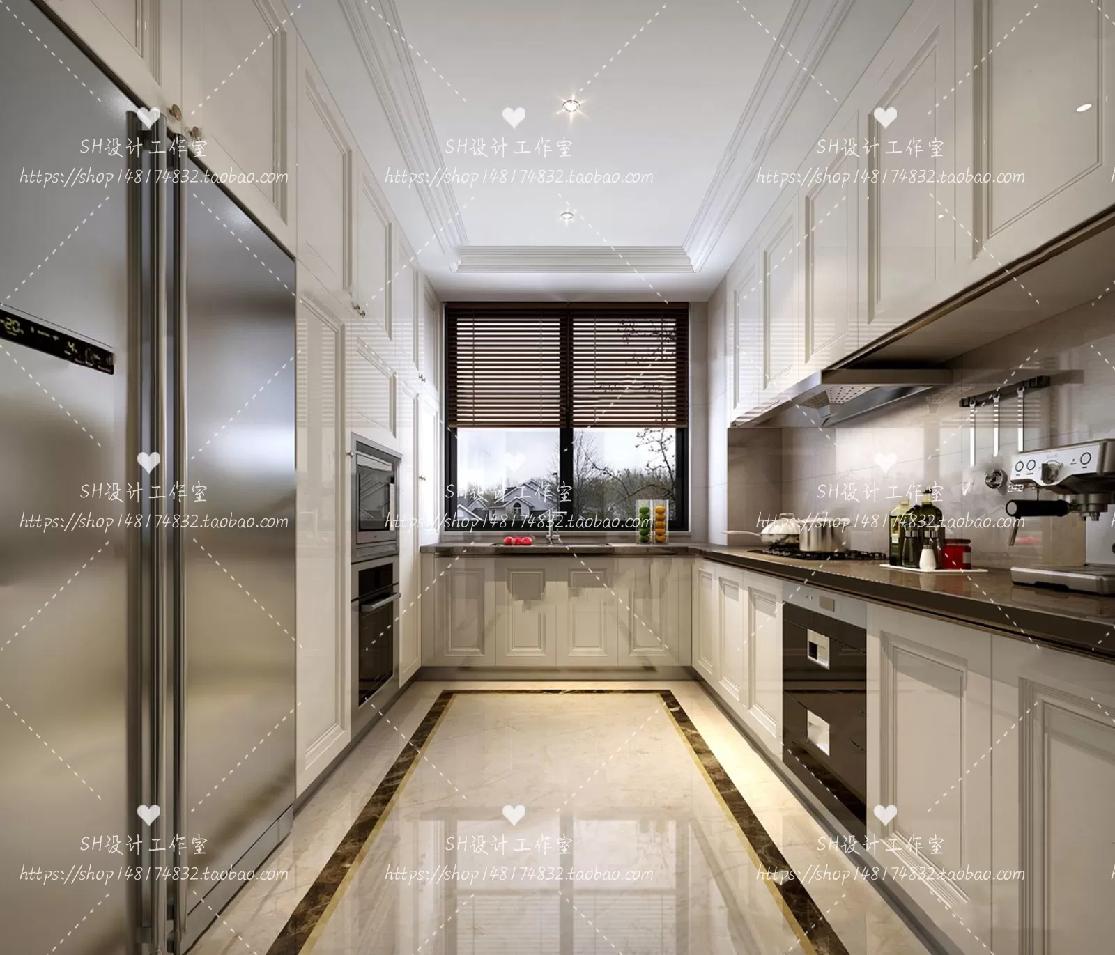 KITCHEN 3D SCENES – VRAY RENDER – 139