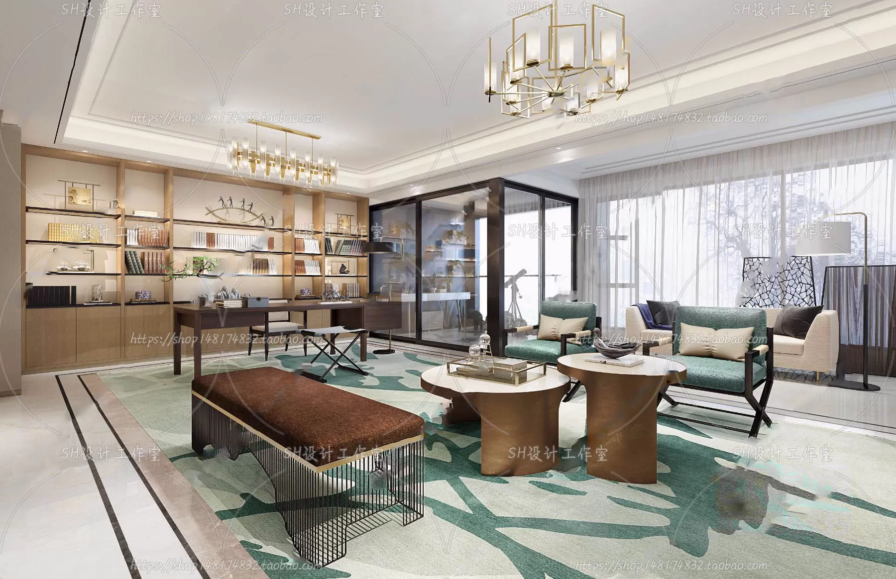 LIVING ROOM 3D SCENES – VRAY RENDER – 170 LIVING ROOM 3D SCENES – VRAY RENDER – 170