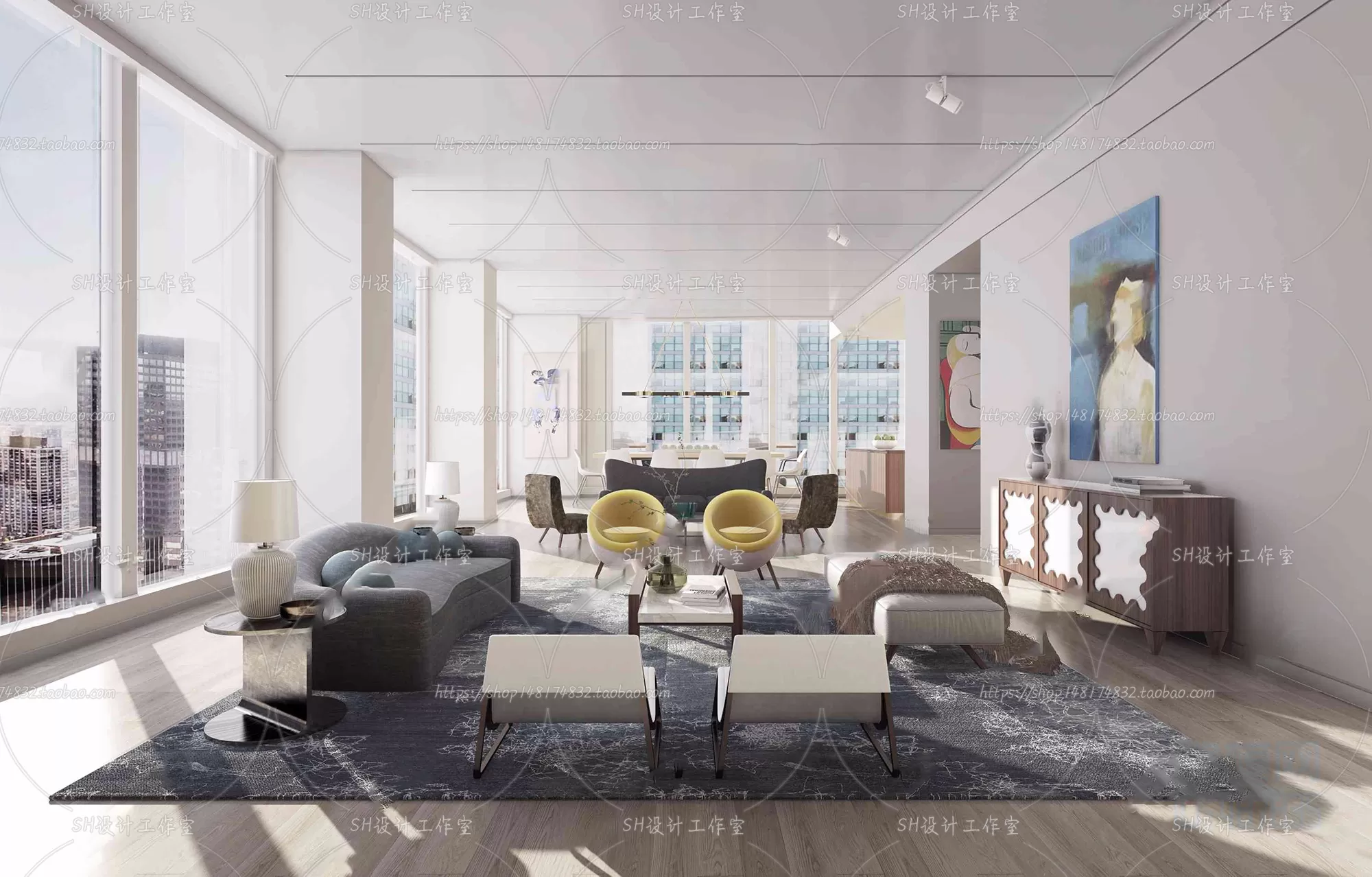 LIVING ROOM 3D SCENES – VRAY RENDER – 179 LIVING ROOM 3D SCENES – VRAY RENDER – 179