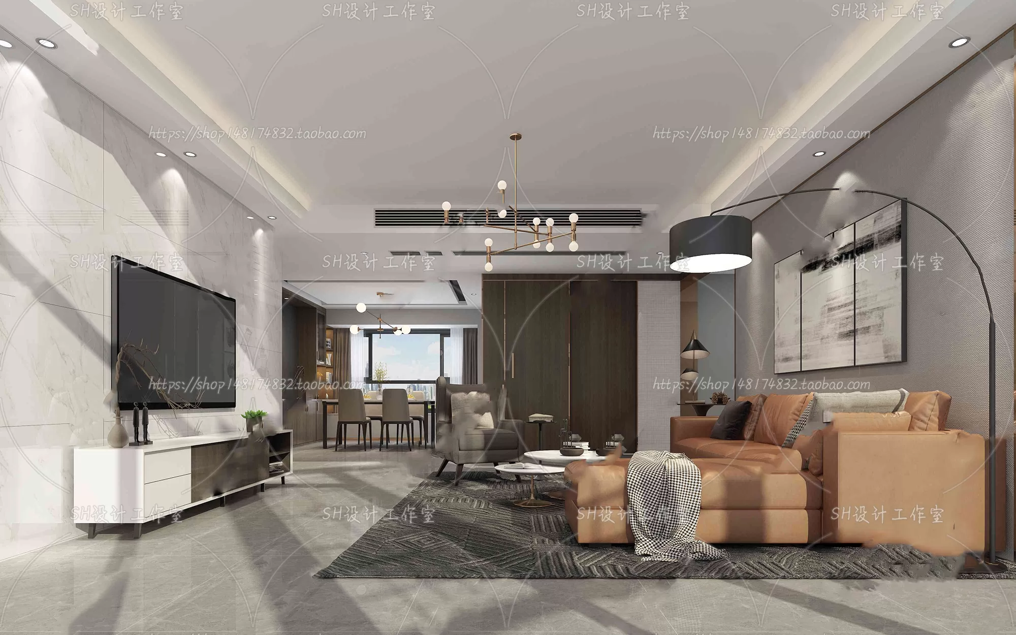 LIVING ROOM 3D SCENES – VRAY RENDER – 211 LIVING ROOM 3D SCENES – VRAY RENDER – 211