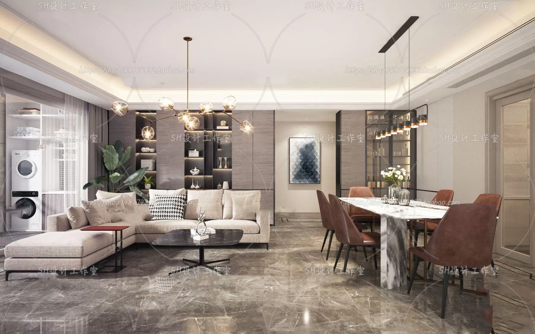 LIVING ROOM 3D SCENES – VRAY RENDER – 236 LIVING ROOM 3D SCENES – VRAY RENDER – 236