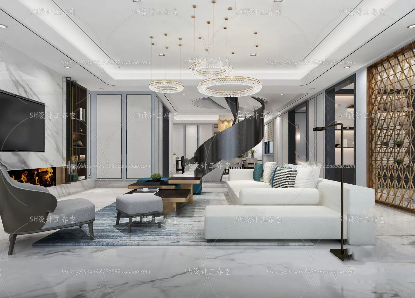 LIVING ROOM 3D SCENES – VRAY RENDER – 247 LIVING ROOM 3D SCENES – VRAY RENDER – 247