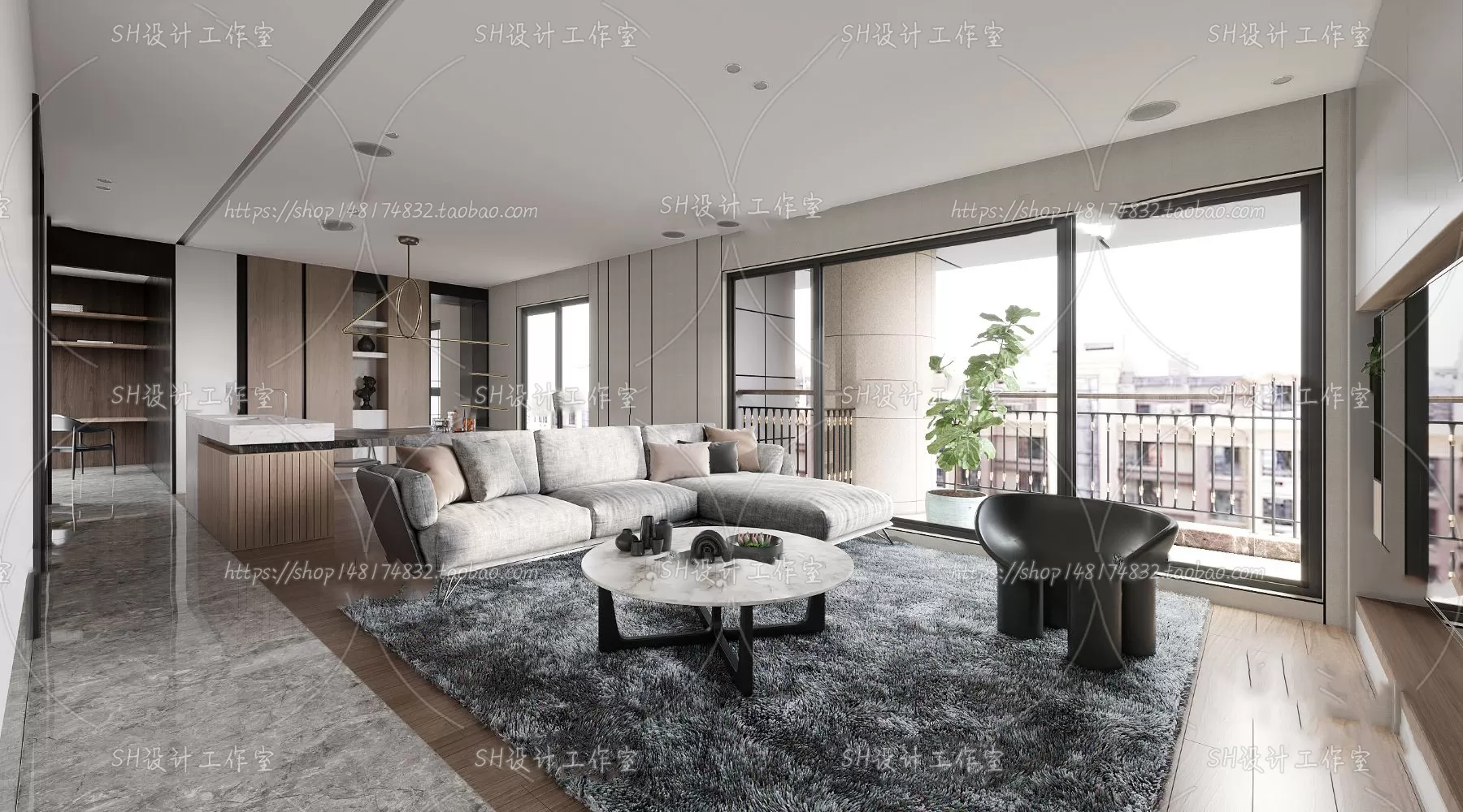 LIVING ROOM 3D SCENES – VRAY RENDER – 258 LIVING ROOM 3D SCENES – VRAY RENDER – 258