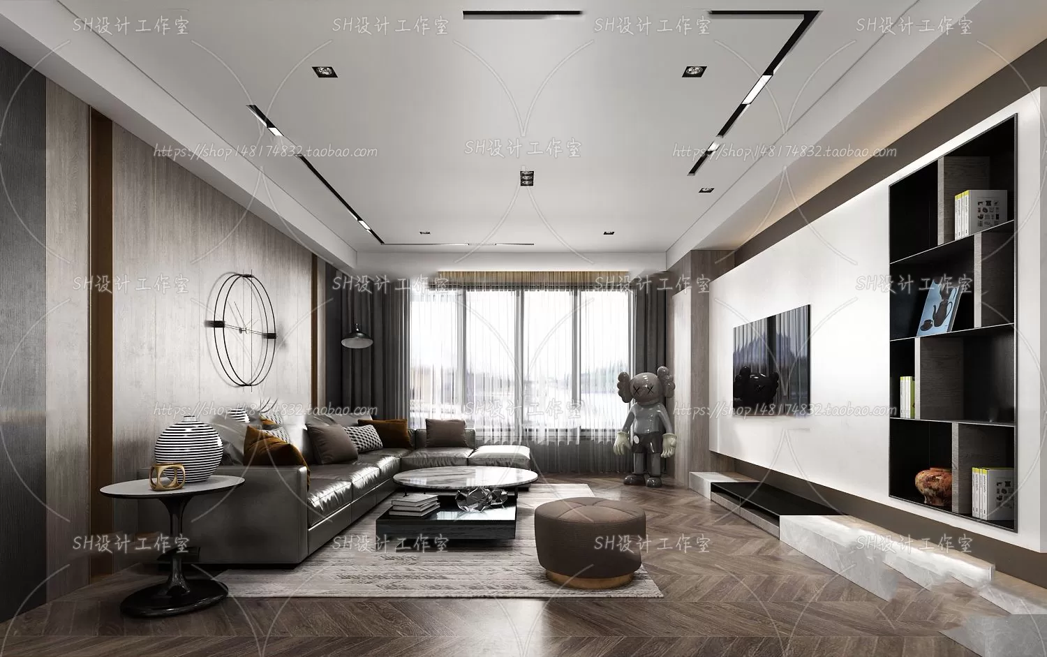 LIVING ROOM 3D SCENES – VRAY RENDER – 259 LIVING ROOM 3D SCENES – VRAY RENDER – 259