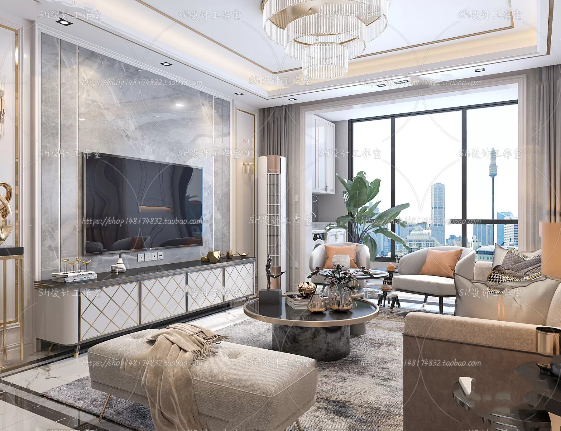 LIVING ROOM 3D SCENES – VRAY RENDER – 268 LIVING ROOM 3D SCENES – VRAY RENDER – 268