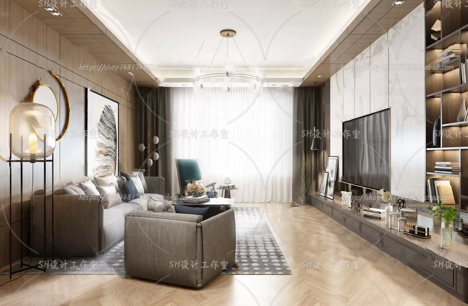 LIVING ROOM 3D SCENES – VRAY RENDER – 271 LIVING ROOM 3D SCENES – VRAY RENDER – 271