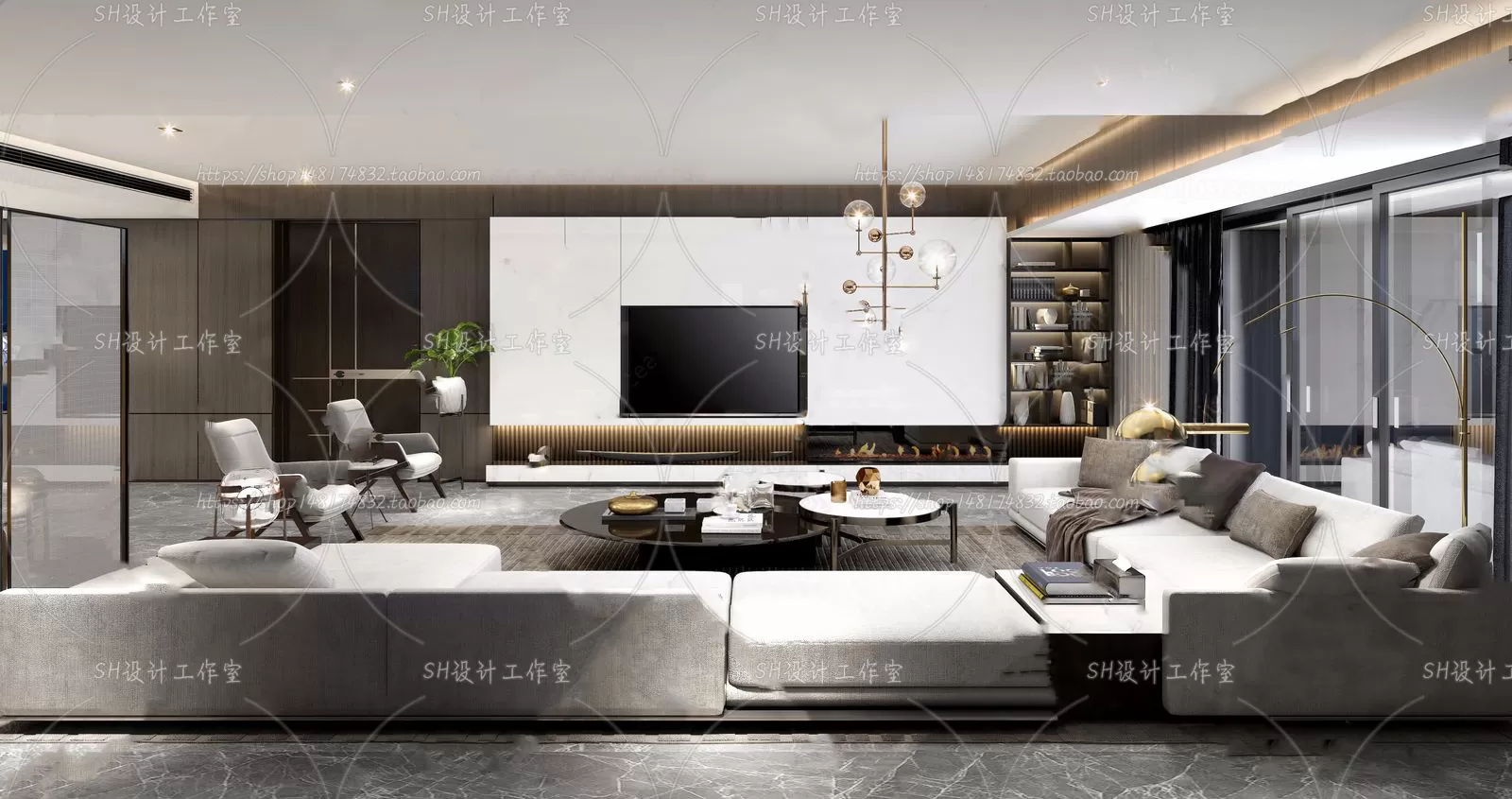 LIVING ROOM 3D SCENES – VRAY RENDER – 293 LIVING ROOM 3D SCENES – VRAY RENDER – 293
