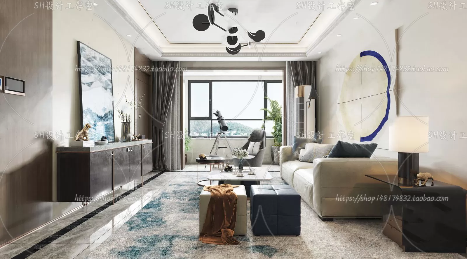 LIVING ROOM 3D SCENES – VRAY RENDER – 306 LIVING ROOM 3D SCENES – VRAY RENDER – 306