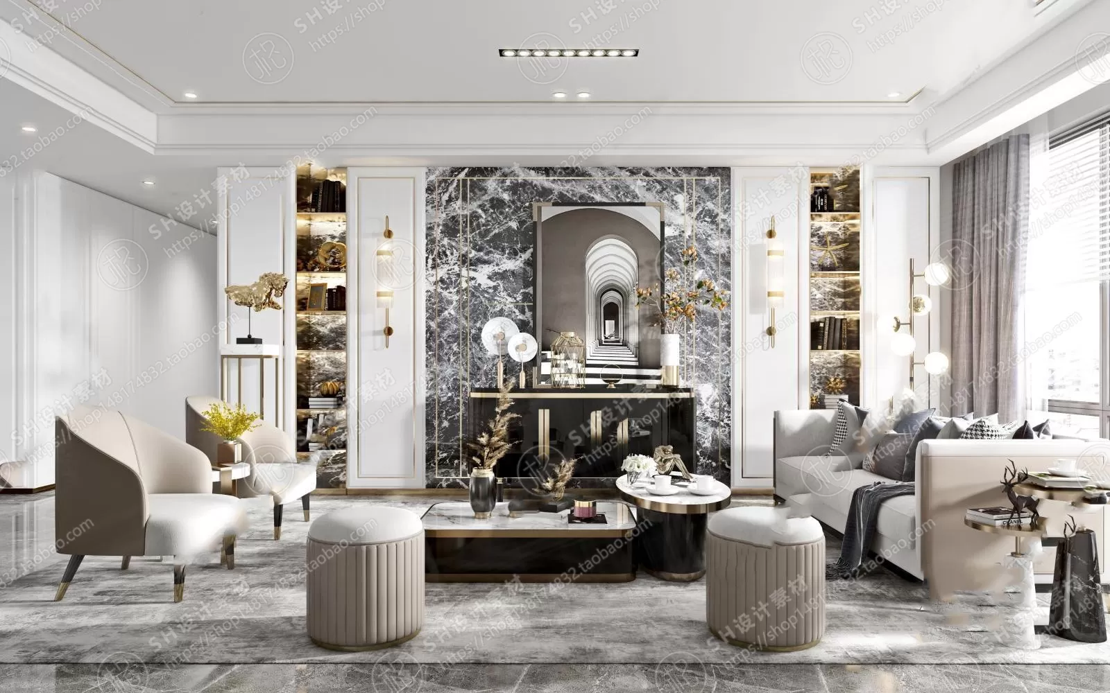 LIVING ROOM 3D SCENES – VRAY RENDER – 315 LIVING ROOM 3D SCENES – VRAY RENDER – 315