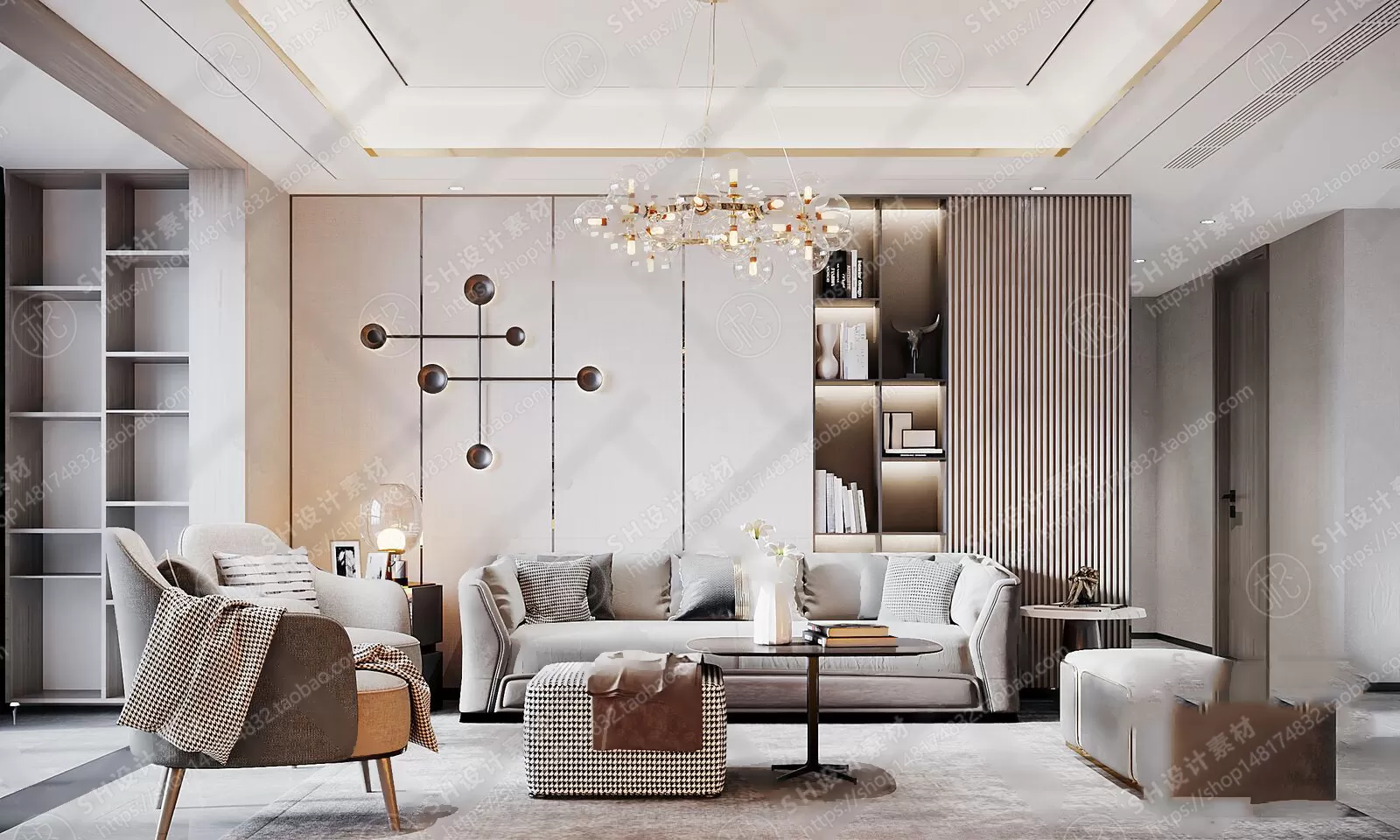 LIVING ROOM 3D SCENES – VRAY RENDER – 324 LIVING ROOM 3D SCENES – VRAY RENDER – 324