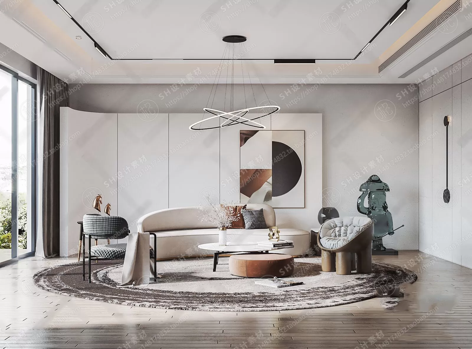 LIVING ROOM 3D SCENES – VRAY RENDER – 328 LIVING ROOM 3D SCENES – VRAY RENDER – 328