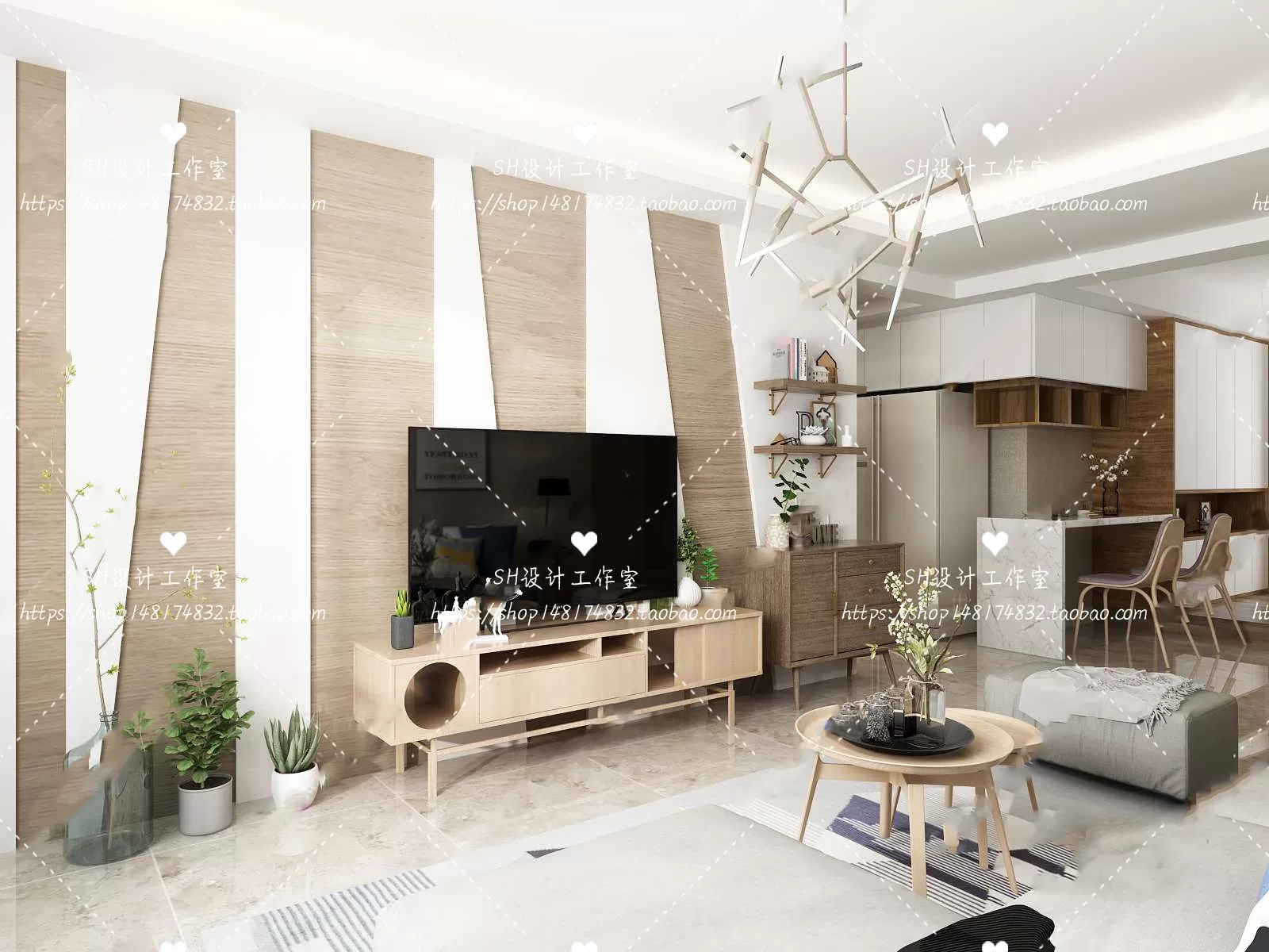 LIVING ROOM 3D SCENES – VRAY RENDER – 349 LIVING ROOM 3D SCENES – VRAY RENDER – 349