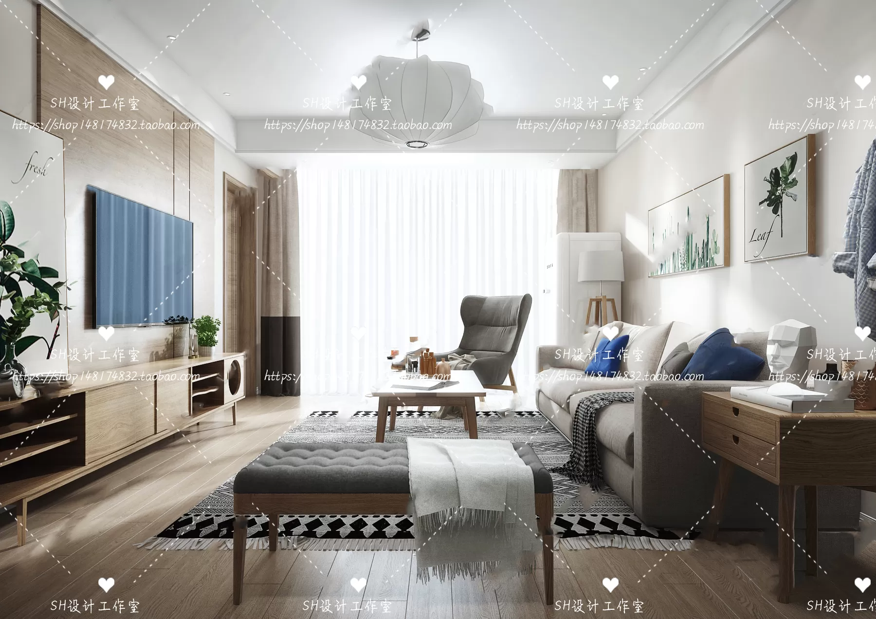 LIVING ROOM 3D SCENES – VRAY RENDER – 354 LIVING ROOM 3D SCENES – VRAY RENDER – 354