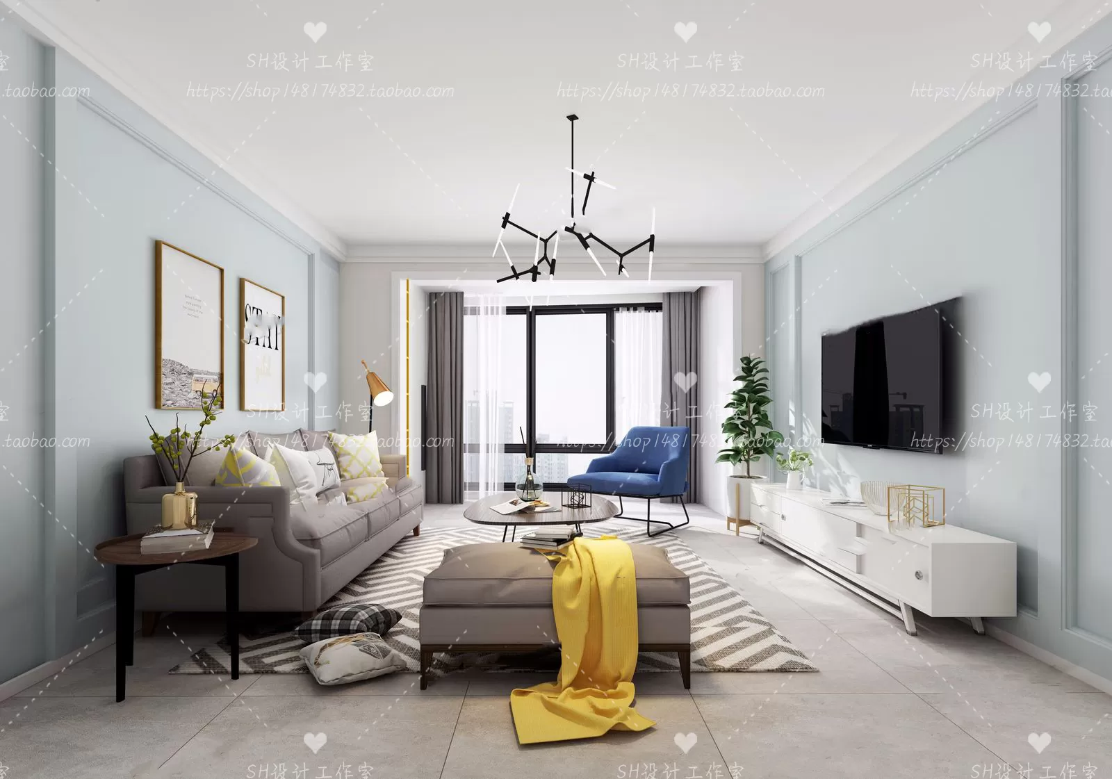LIVING ROOM 3D SCENES – VRAY RENDER – 450 LIVING ROOM 3D SCENES – VRAY RENDER – 450