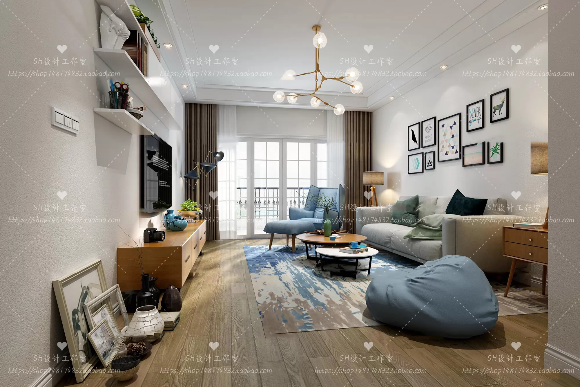 LIVING ROOM 3D SCENES – VRAY RENDER – 461 LIVING ROOM 3D SCENES – VRAY RENDER – 461