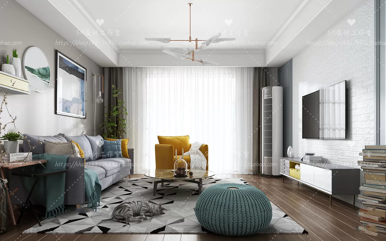 LIVING ROOM 3D SCENES – VRAY RENDER – 474 LIVING ROOM 3D SCENES – VRAY RENDER – 474