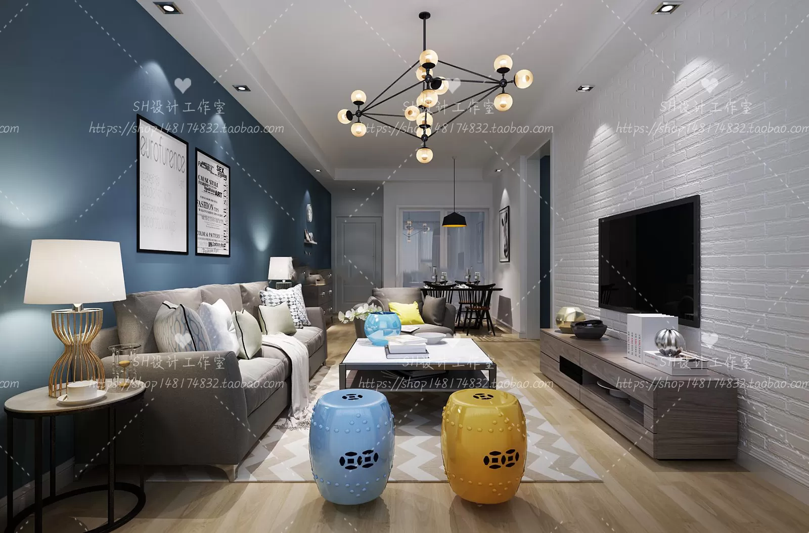 LIVING ROOM 3D SCENES – VRAY RENDER – 475 LIVING ROOM 3D SCENES – VRAY RENDER – 475
