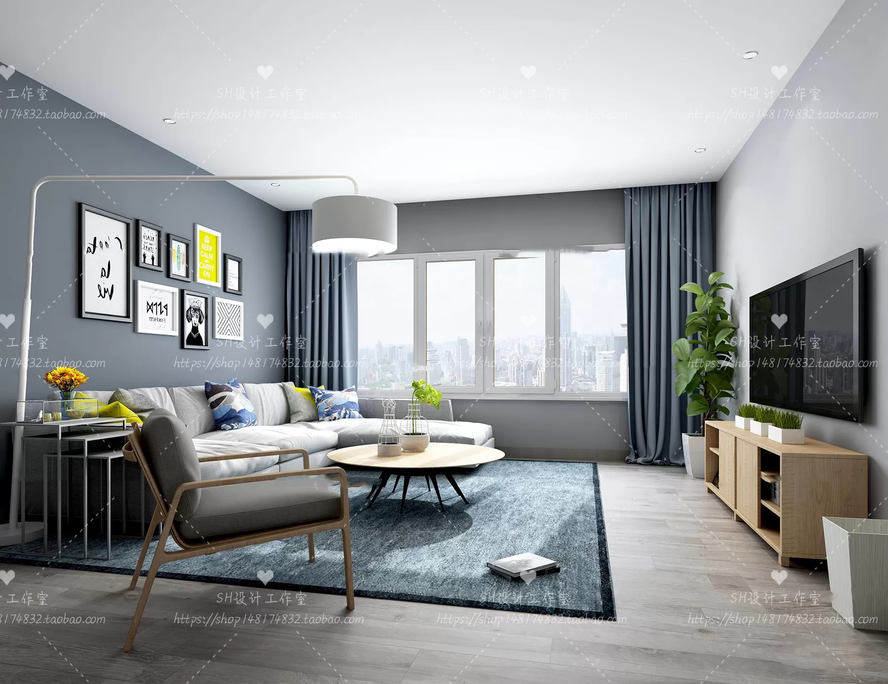 LIVING ROOM 3D SCENES – VRAY RENDER – 496 LIVING ROOM 3D SCENES – VRAY RENDER – 496