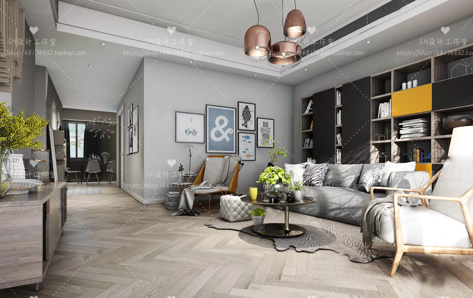 LIVING ROOM 3D SCENES – VRAY RENDER – 501 LIVING ROOM 3D SCENES – VRAY RENDER – 501