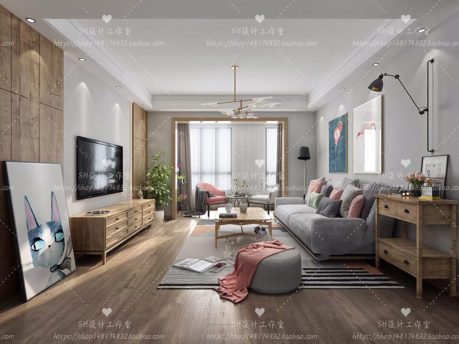 LIVING ROOM 3D SCENES – VRAY RENDER – 519 LIVING ROOM 3D SCENES – VRAY RENDER – 519
