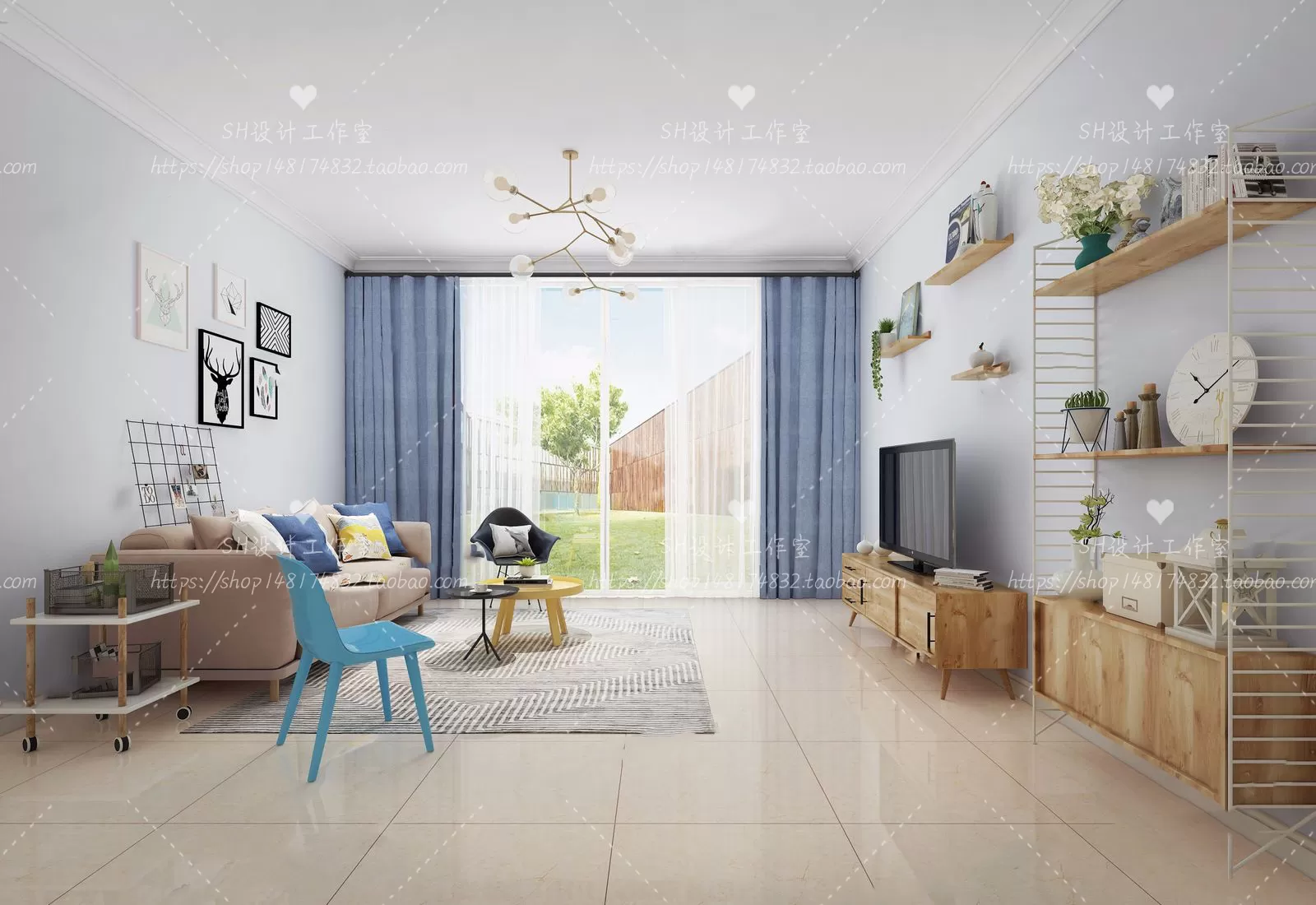 LIVING ROOM 3D SCENES – VRAY RENDER – 532 LIVING ROOM 3D SCENES – VRAY RENDER – 532