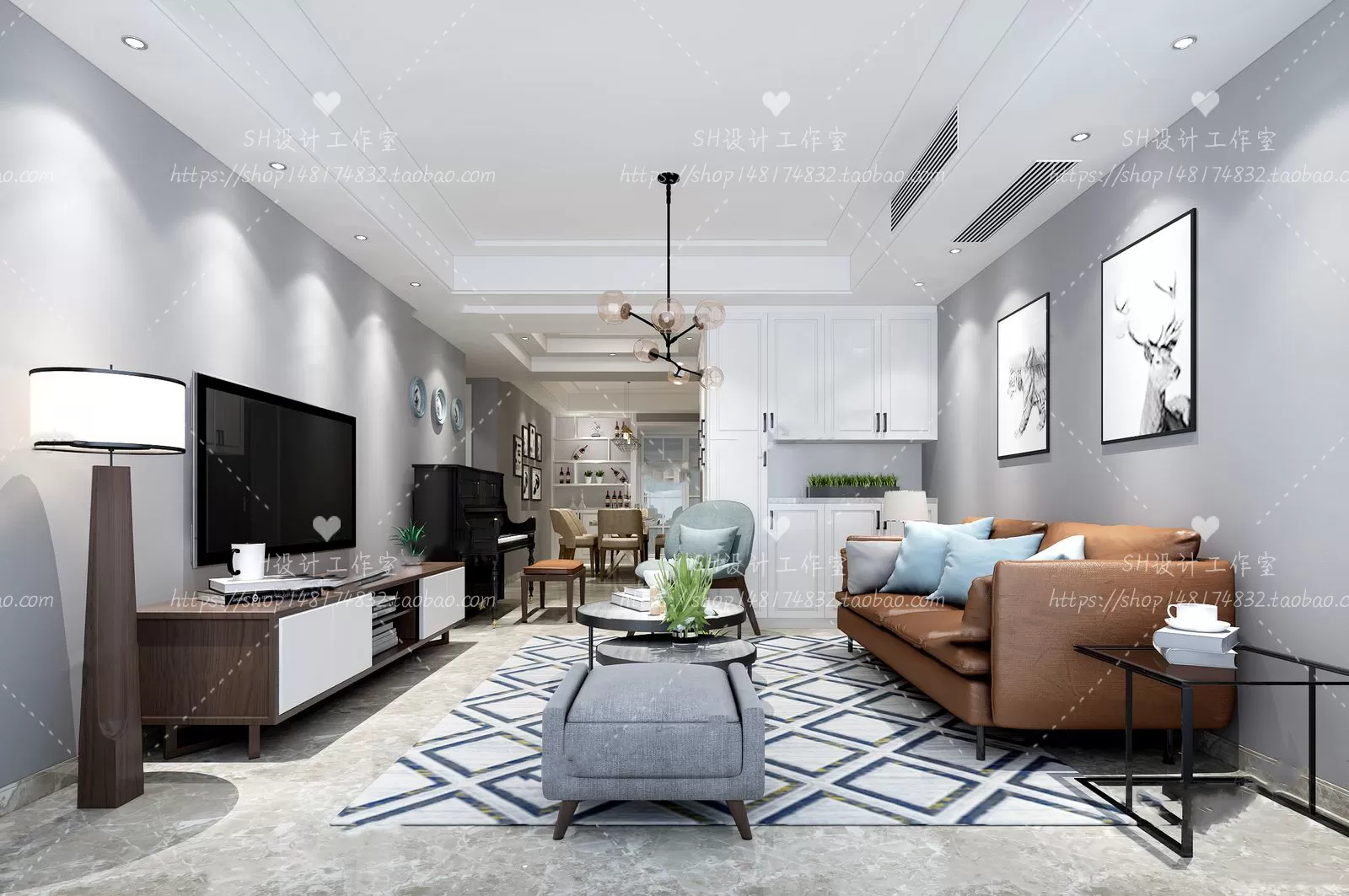 LIVING ROOM 3D SCENES – VRAY RENDER – 533 LIVING ROOM 3D SCENES – VRAY RENDER – 533