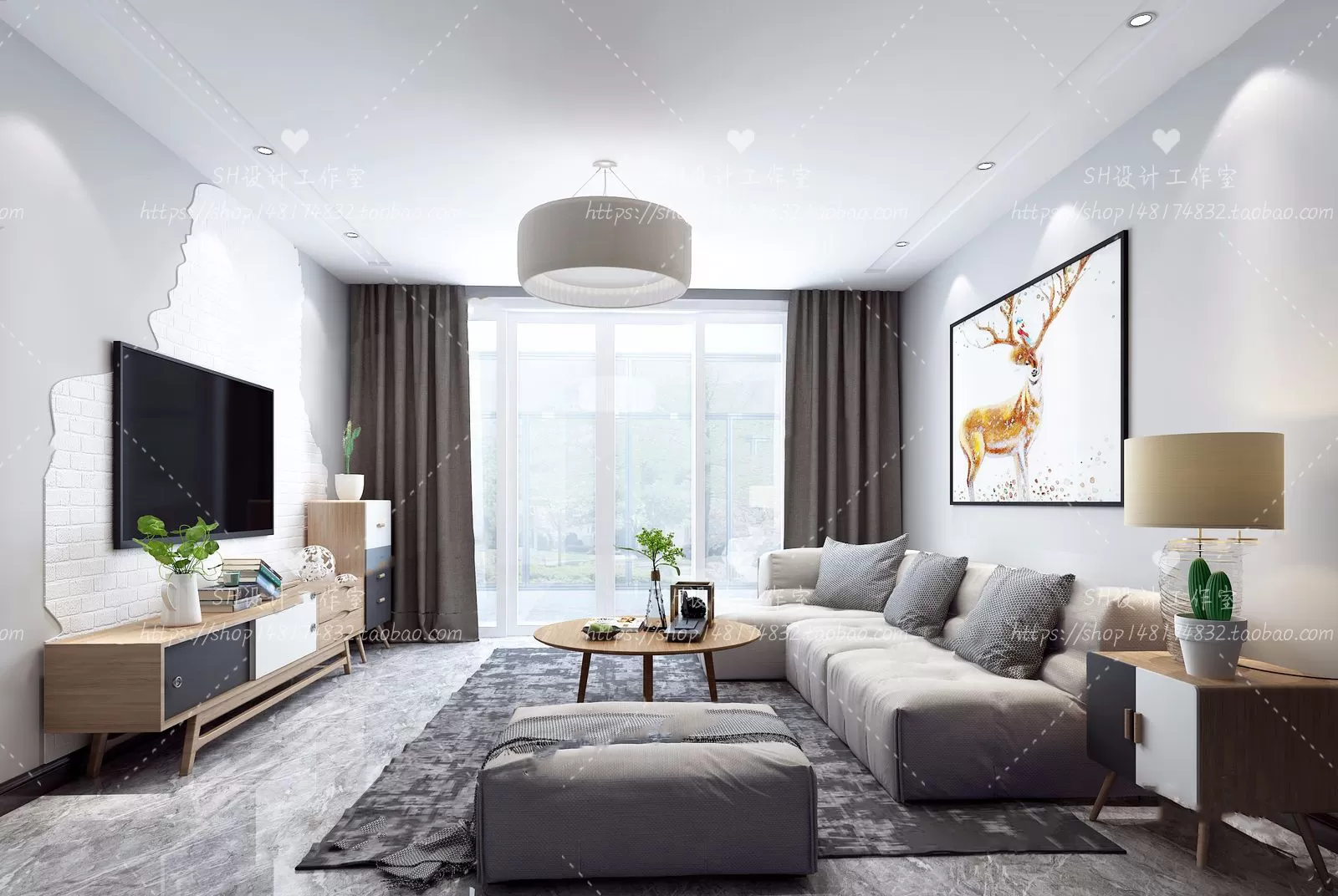 LIVING ROOM 3D SCENES – VRAY RENDER – 537 LIVING ROOM 3D SCENES – VRAY RENDER – 537