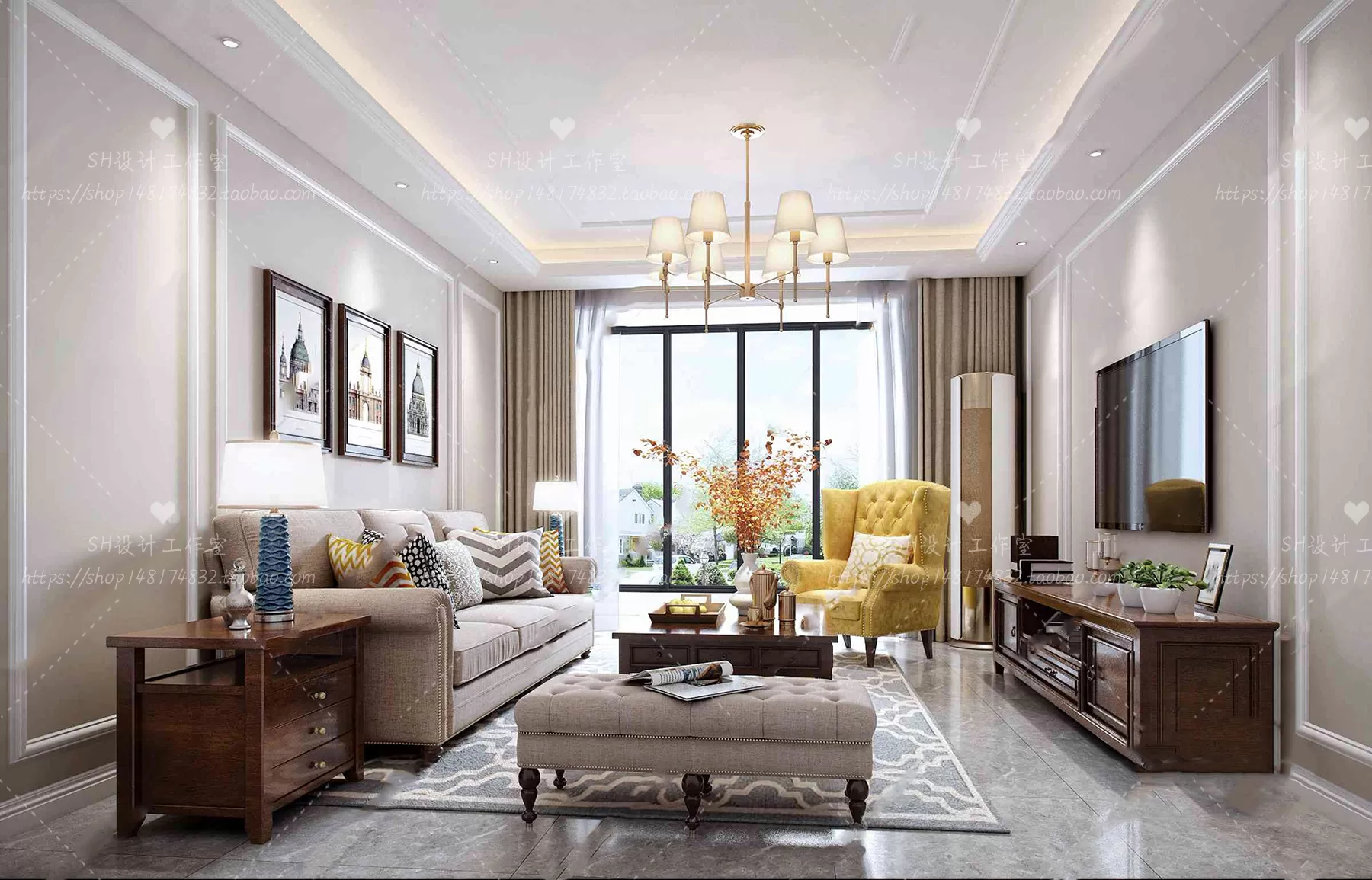 LIVING ROOM 3D SCENES – VRAY RENDER – 542 LIVING ROOM 3D SCENES – VRAY RENDER – 542