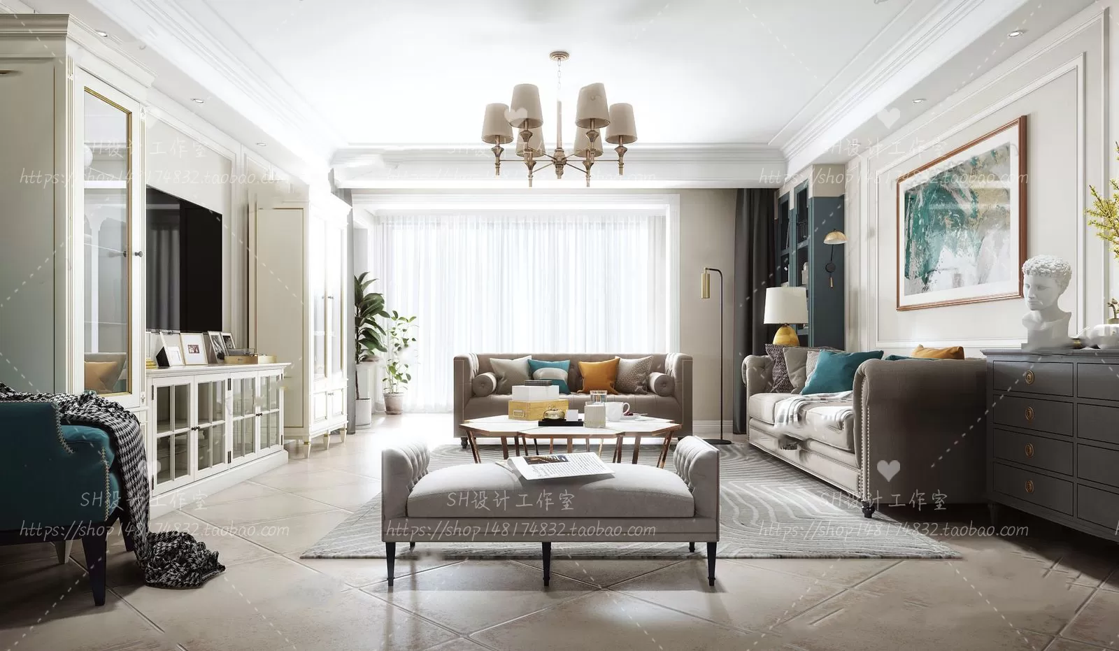 LIVING ROOM 3D SCENES – VRAY RENDER – 543 LIVING ROOM 3D SCENES – VRAY RENDER – 543