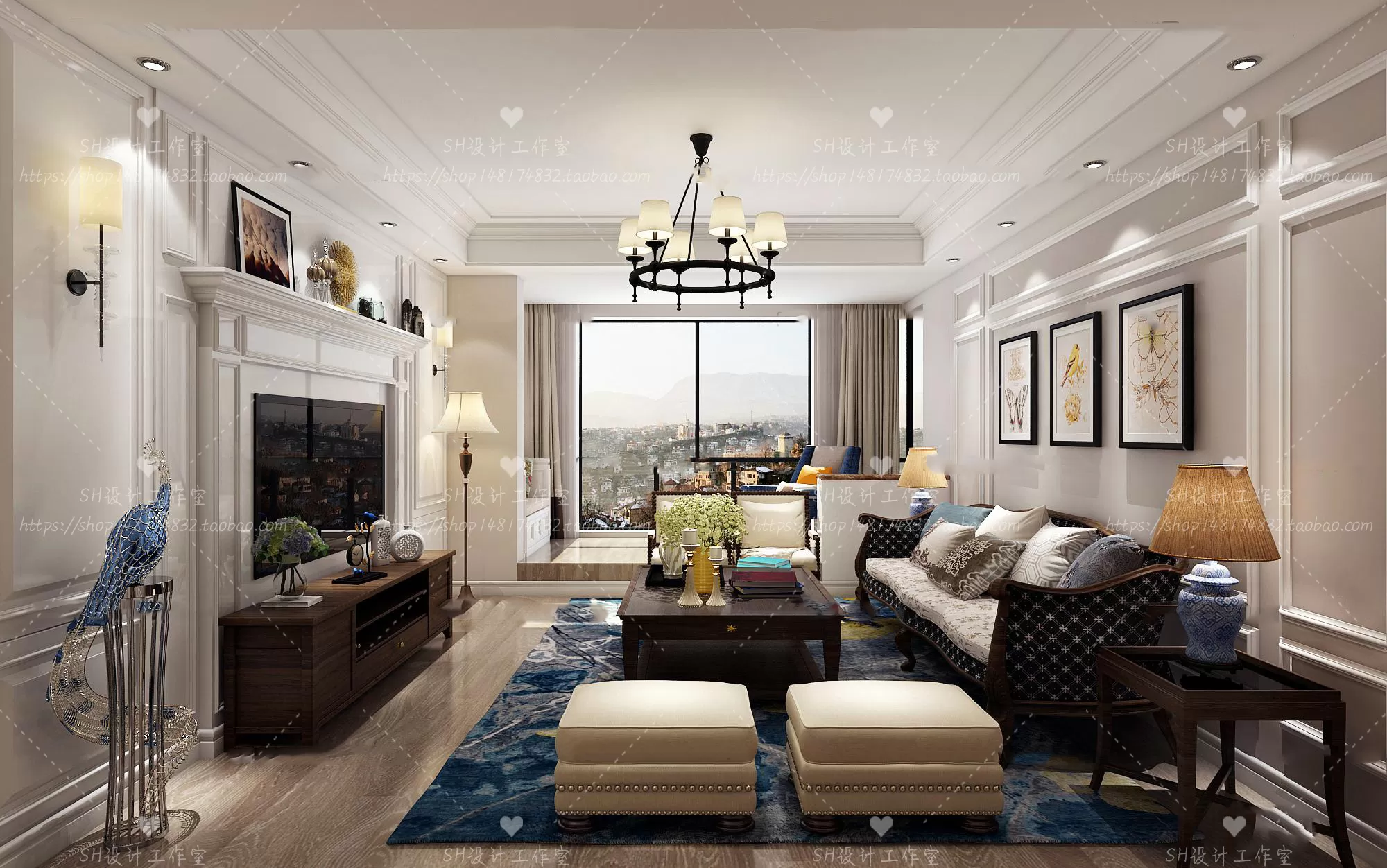 LIVING ROOM 3D SCENES – VRAY RENDER – 546 LIVING ROOM 3D SCENES – VRAY RENDER – 546
