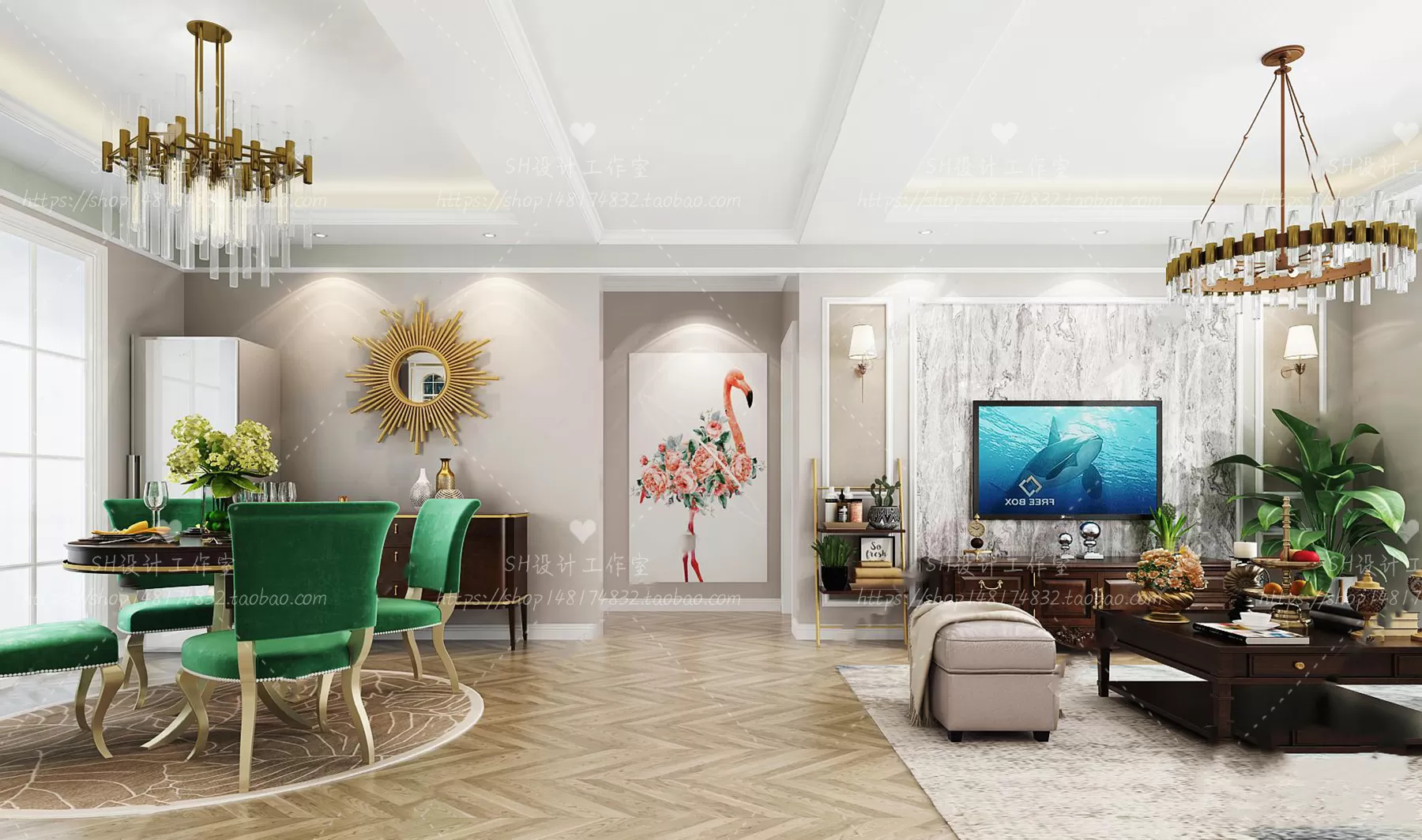 LIVING ROOM 3D SCENES – VRAY RENDER – 552 LIVING ROOM 3D SCENES – VRAY RENDER – 552