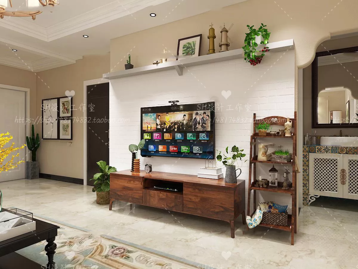 LIVING ROOM 3D SCENES – VRAY RENDER – 564 LIVING ROOM 3D SCENES – VRAY RENDER – 564